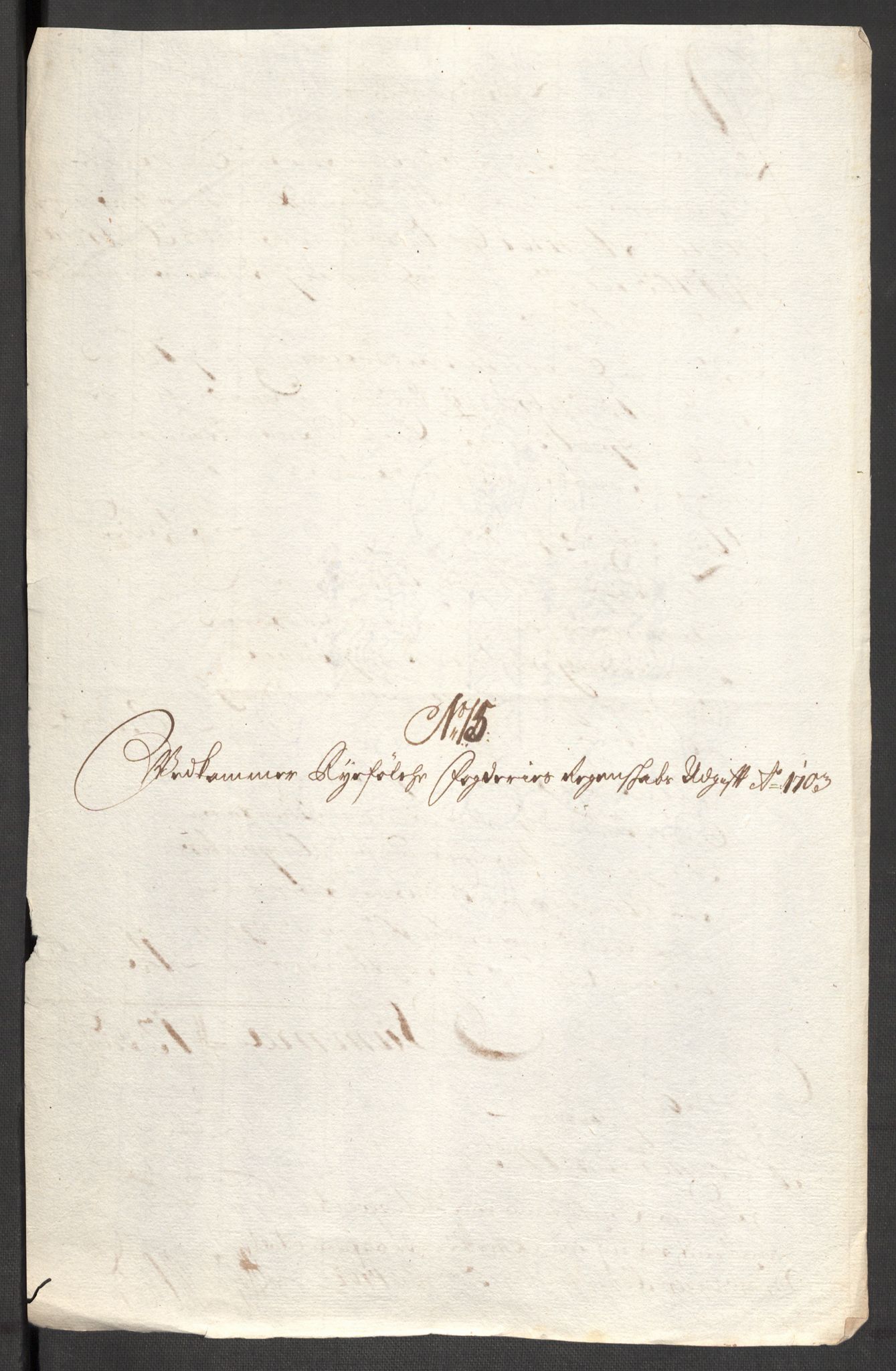 Rentekammeret inntil 1814, Reviderte regnskaper, Fogderegnskap, AV/RA-EA-4092/R47/L2860: Fogderegnskap Ryfylke, 1703-1705, p. 109