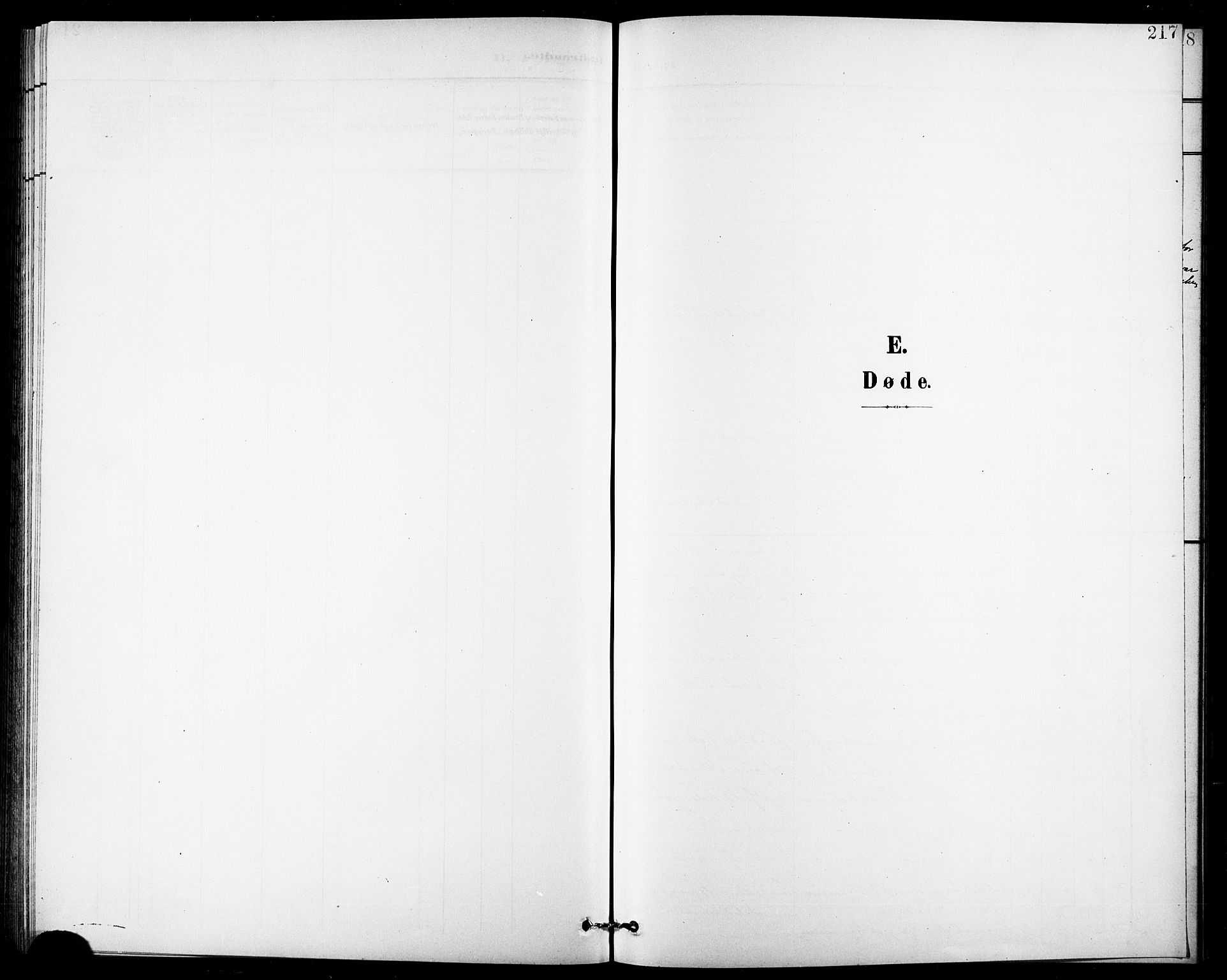 Lenvik sokneprestembete, AV/SATØ-S-1310/H/Ha/Hab/L0008klokker: Parish register (copy) no. 8, 1899-1911, p. 217