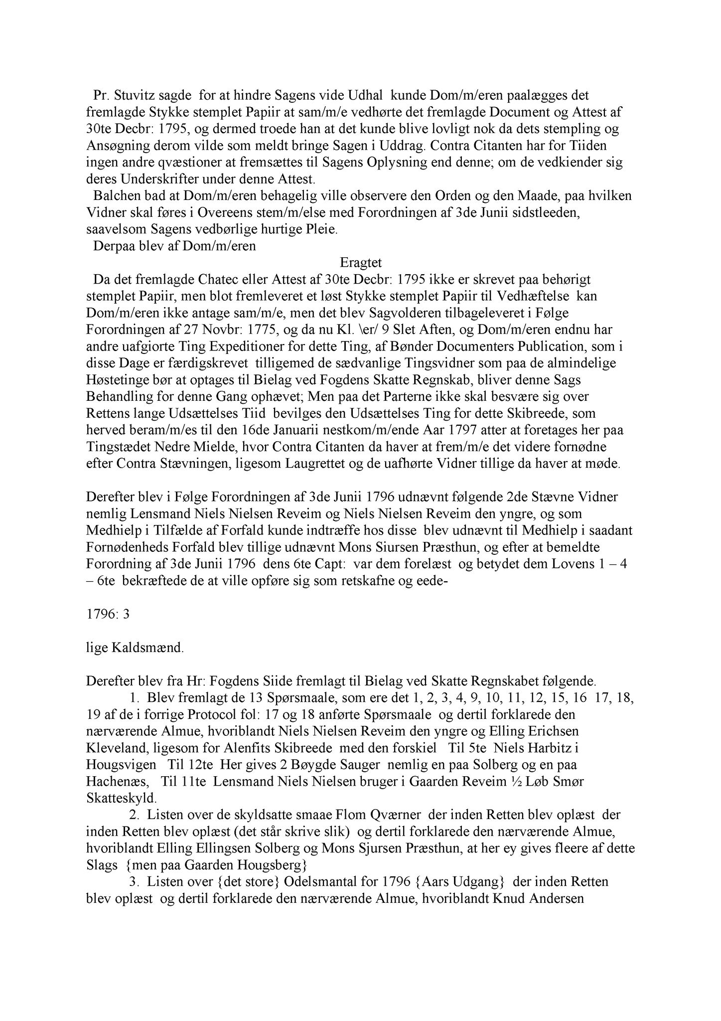 Samling av fulltekstavskrifter, SAB/FULLTEKST/A/12/0150: Nordhordland sorenskriveri, tingbok nr. A 48, 1796-1802
