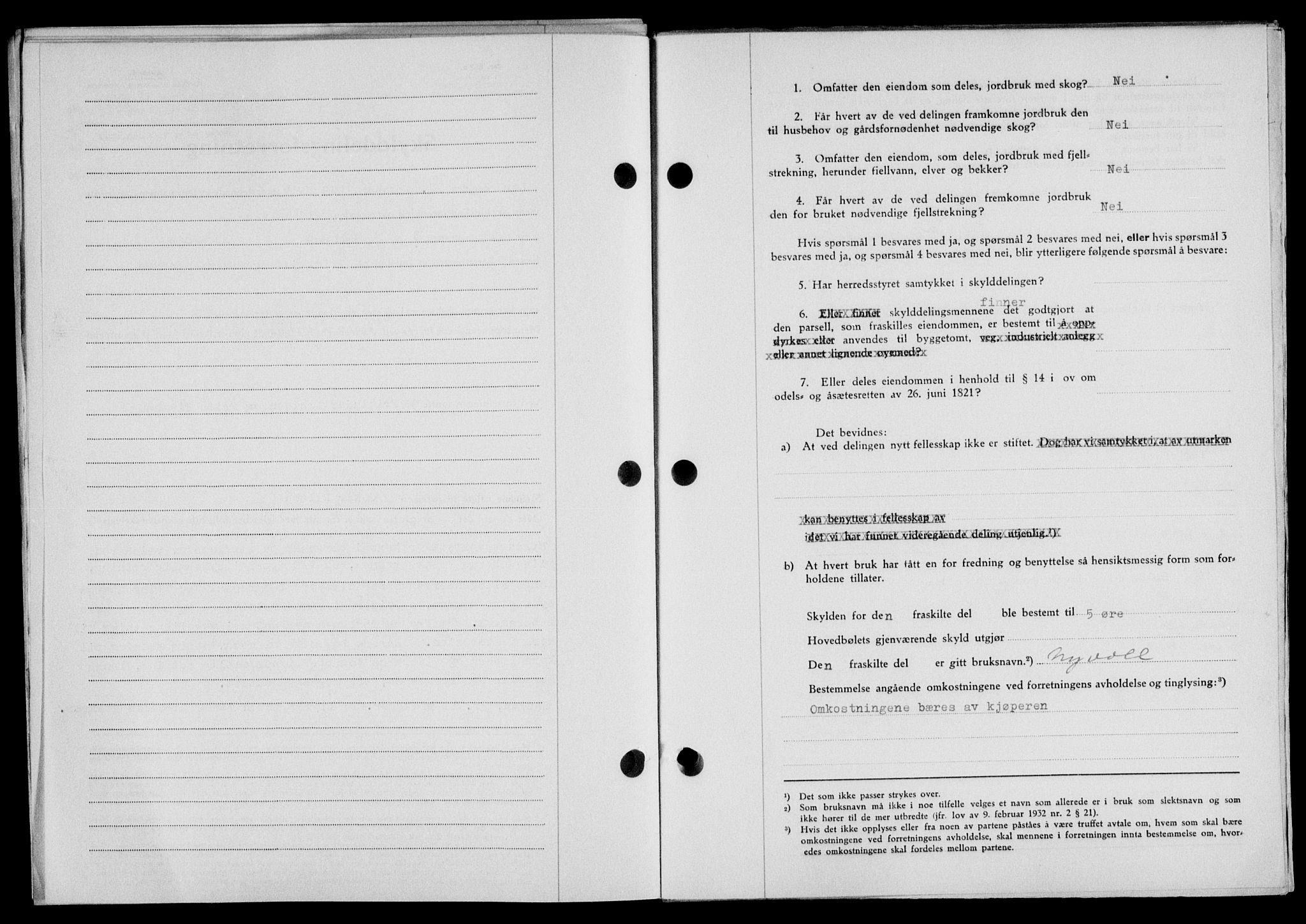 Lofoten sorenskriveri, SAT/A-0017/1/2/2C/L0022a: Mortgage book no. 22a, 1949-1950, Diary no: : 2723/1949