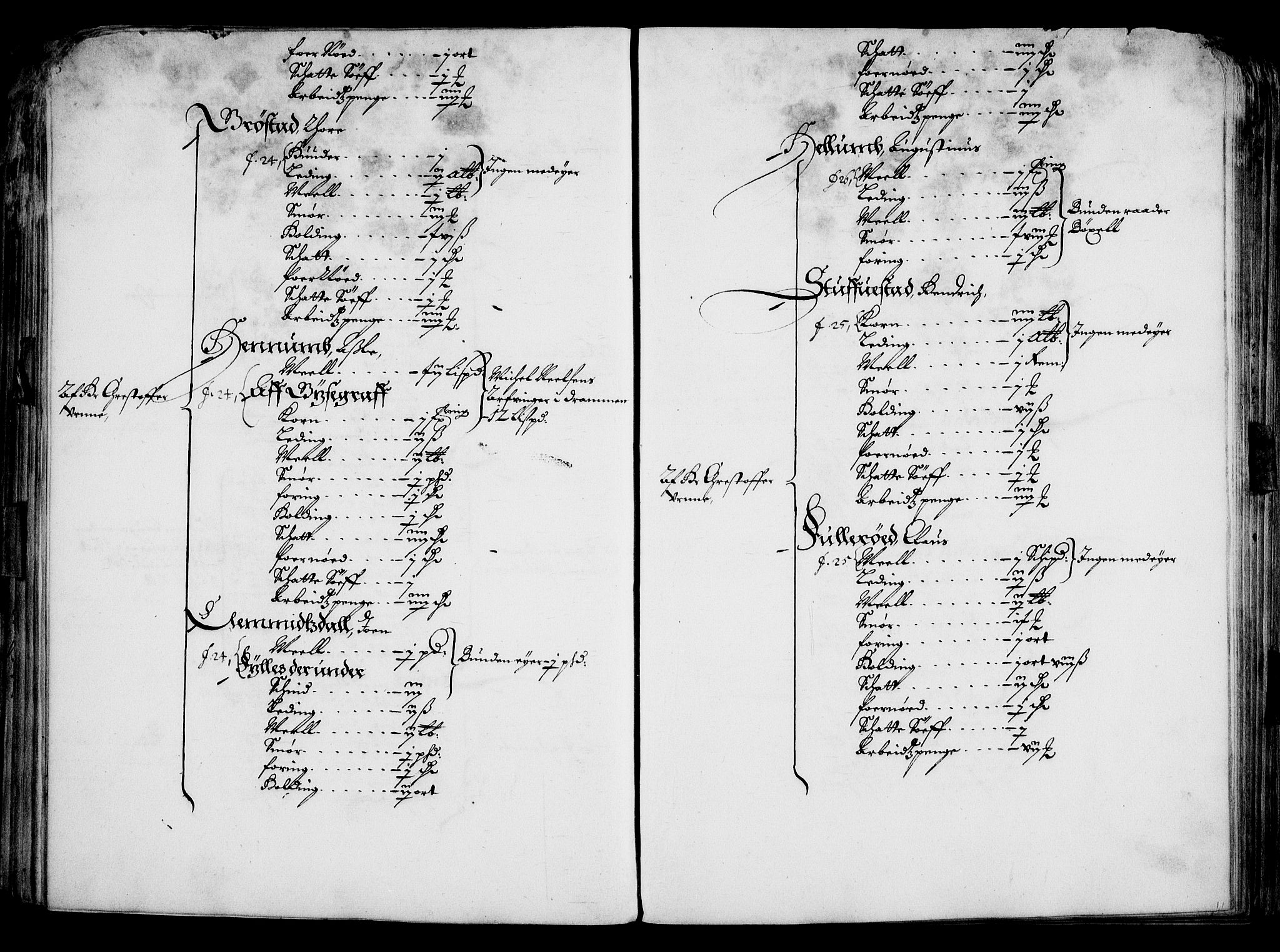 Rentekammeret inntil 1814, Realistisk ordnet avdeling, AV/RA-EA-4070/On/L0001/0001: Statens gods / [Jj 1]: Jordebok over Hannibal Sehesteds gods, 1651, p. 72