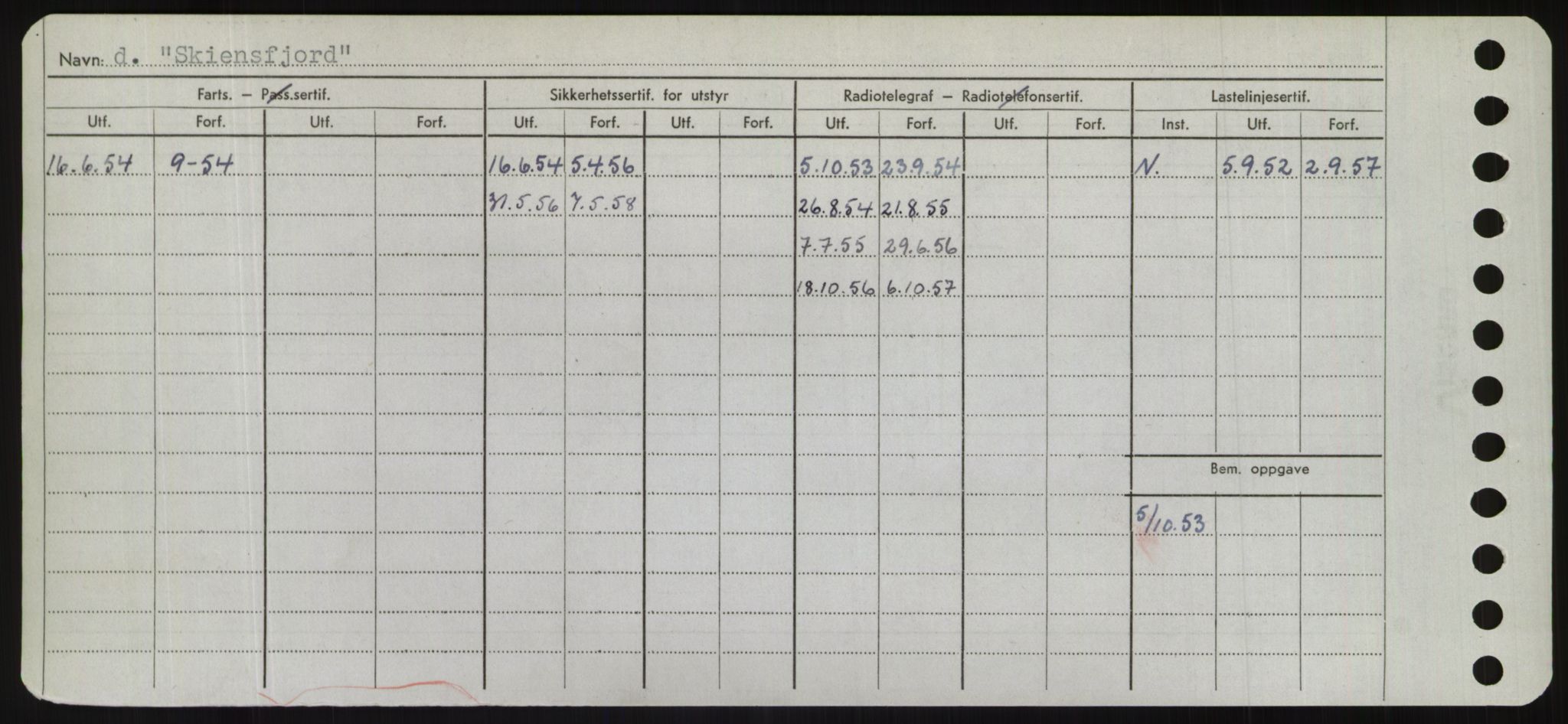 Sjøfartsdirektoratet med forløpere, Skipsmålingen, AV/RA-S-1627/H/Hd/L0034: Fartøy, Sk-Slå, p. 166