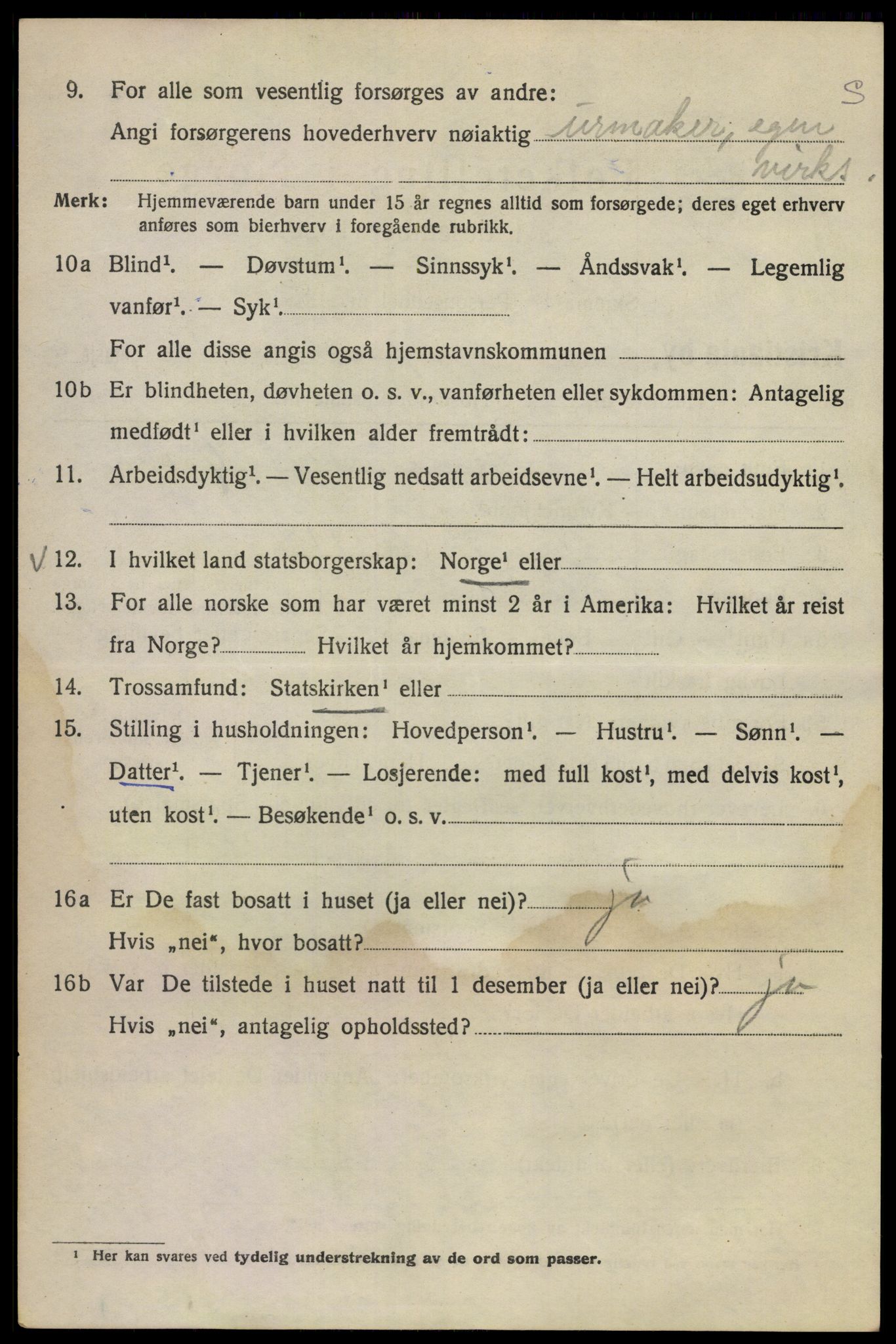 SAO, 1920 census for Kristiania, 1920, p. 400406