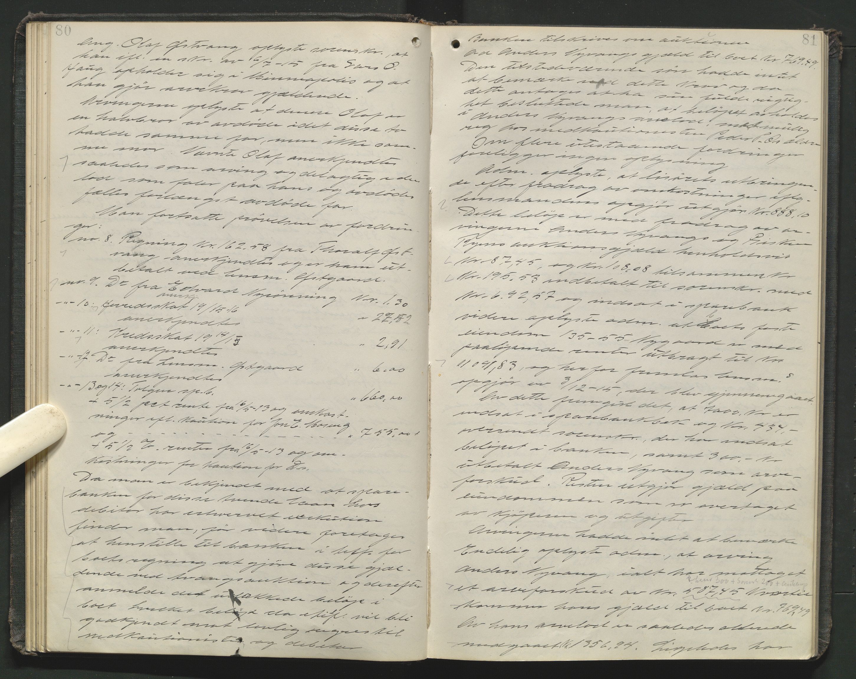 Nord-Østerdal tingrett, AV/SAH-TING-020/J/Jc/L0006: Skifteforhandlingsprotokoll, 1914-1920, p. 80-81