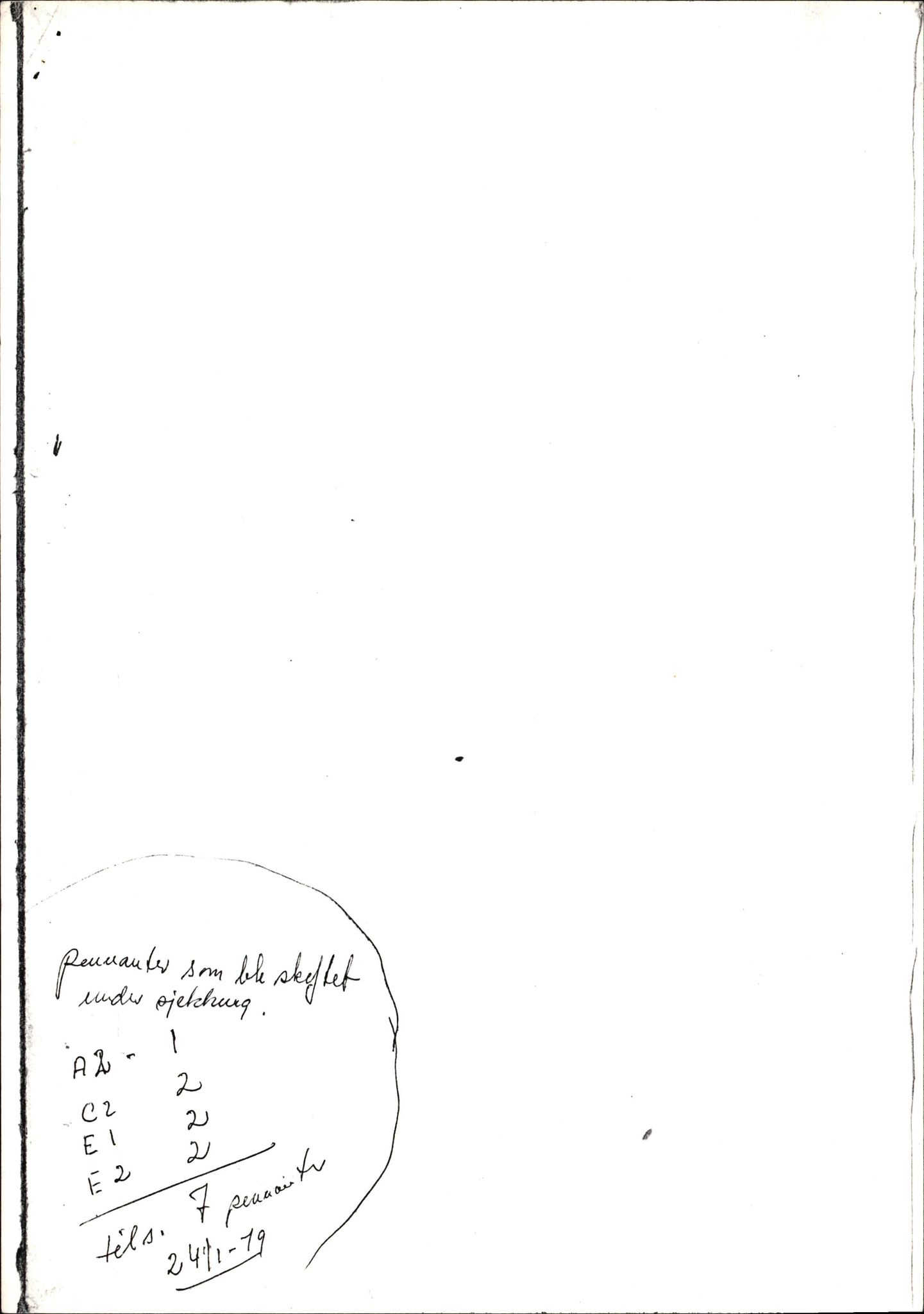 Pa 1660 - Kielland- fondet, SAST/A-102242/E/Ea/L0012: Sak- og korrespondanse, 1977-1984