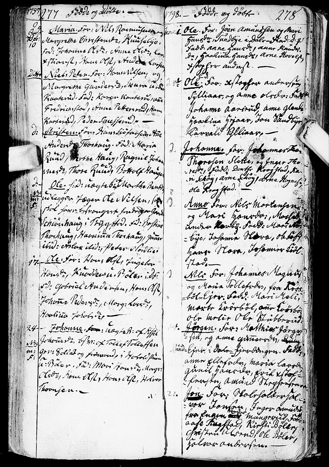 Enebakk prestekontor Kirkebøker, SAO/A-10171c/F/Fa/L0002: Parish register (official) no. I 2, 1755-1806, p. 277-278
