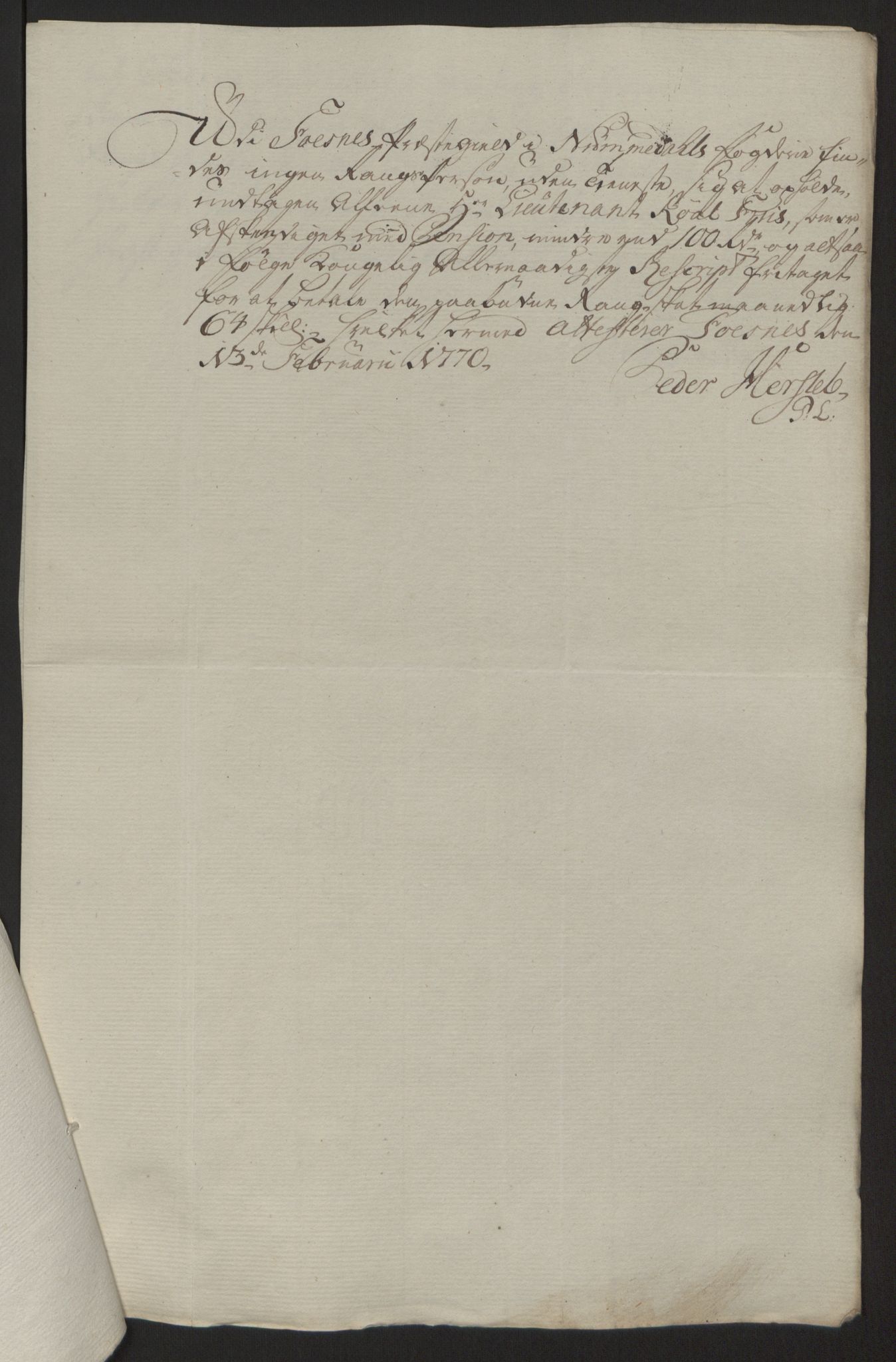 Rentekammeret inntil 1814, Reviderte regnskaper, Fogderegnskap, AV/RA-EA-4092/R64/L4502: Ekstraskatten Namdal, 1762-1772, p. 322