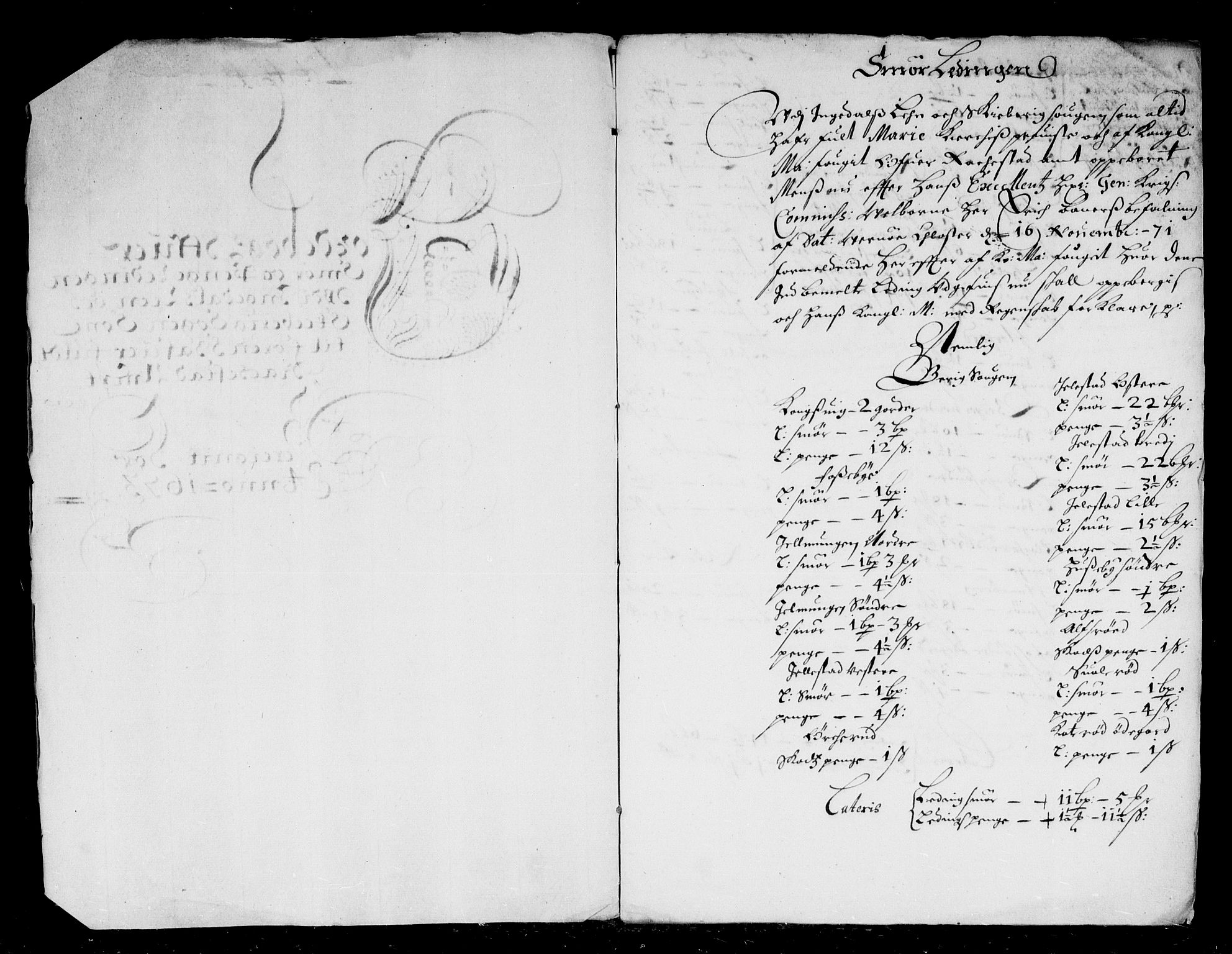 Rentekammeret inntil 1814, Reviderte regnskaper, Stiftamtstueregnskaper, Landkommissariatet på Akershus og Akershus stiftamt, AV/RA-EA-5869/R/Rb/L0091: Akershus stiftamt, 1673