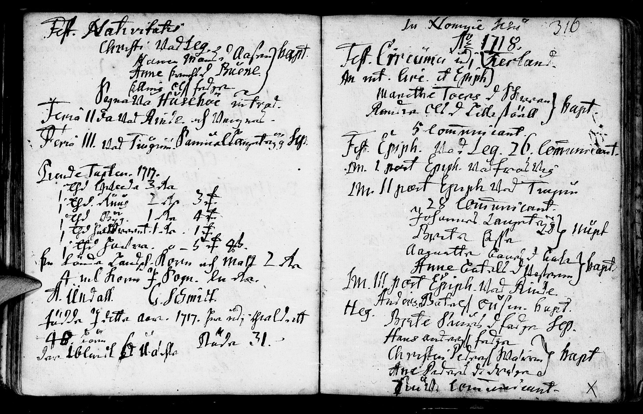 Leikanger sokneprestembete, SAB/A-81001: Parish register (official) no. A 1, 1690-1734, p. 316