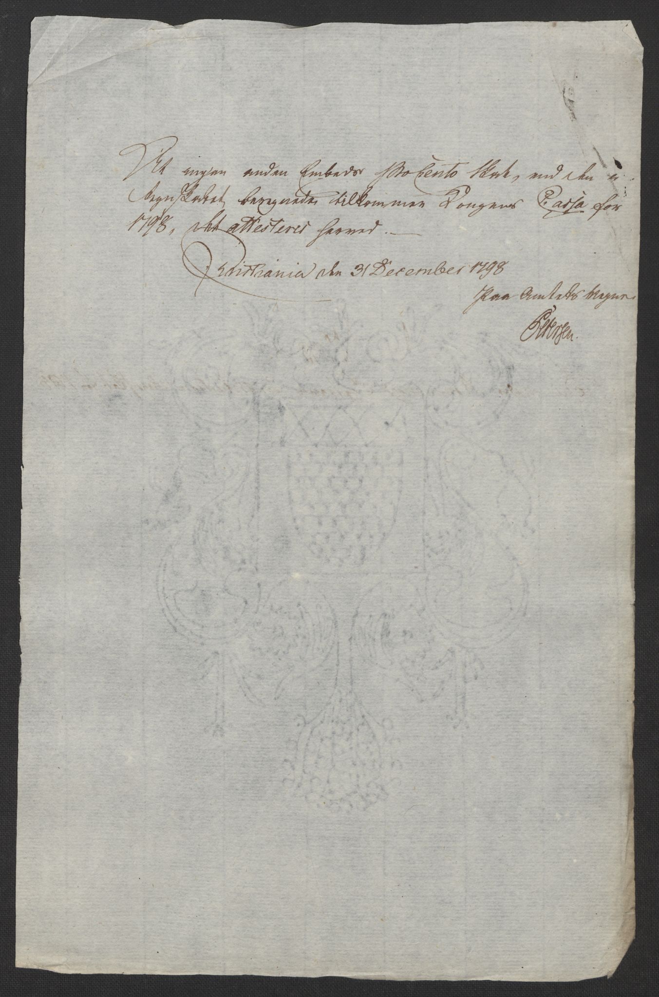 Rentekammeret inntil 1814, Reviderte regnskaper, Fogderegnskap, AV/RA-EA-4092/R11/L0674: Fogderegnskap Nedre Romerike, 1798, p. 307