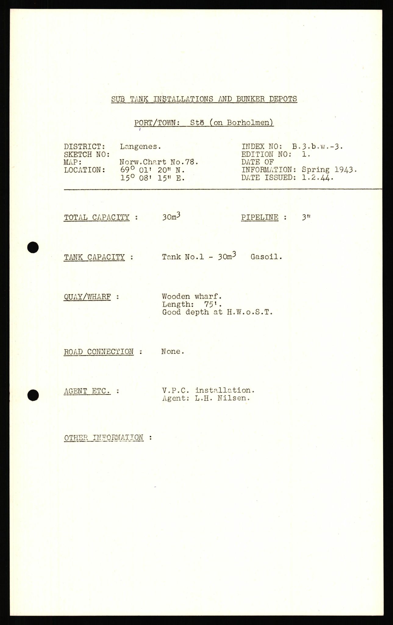 Forsvaret, Forsvarets overkommando II, AV/RA-RAFA-3915/D/Dd/L0011: Nordland I, 1942-1945, p. 429