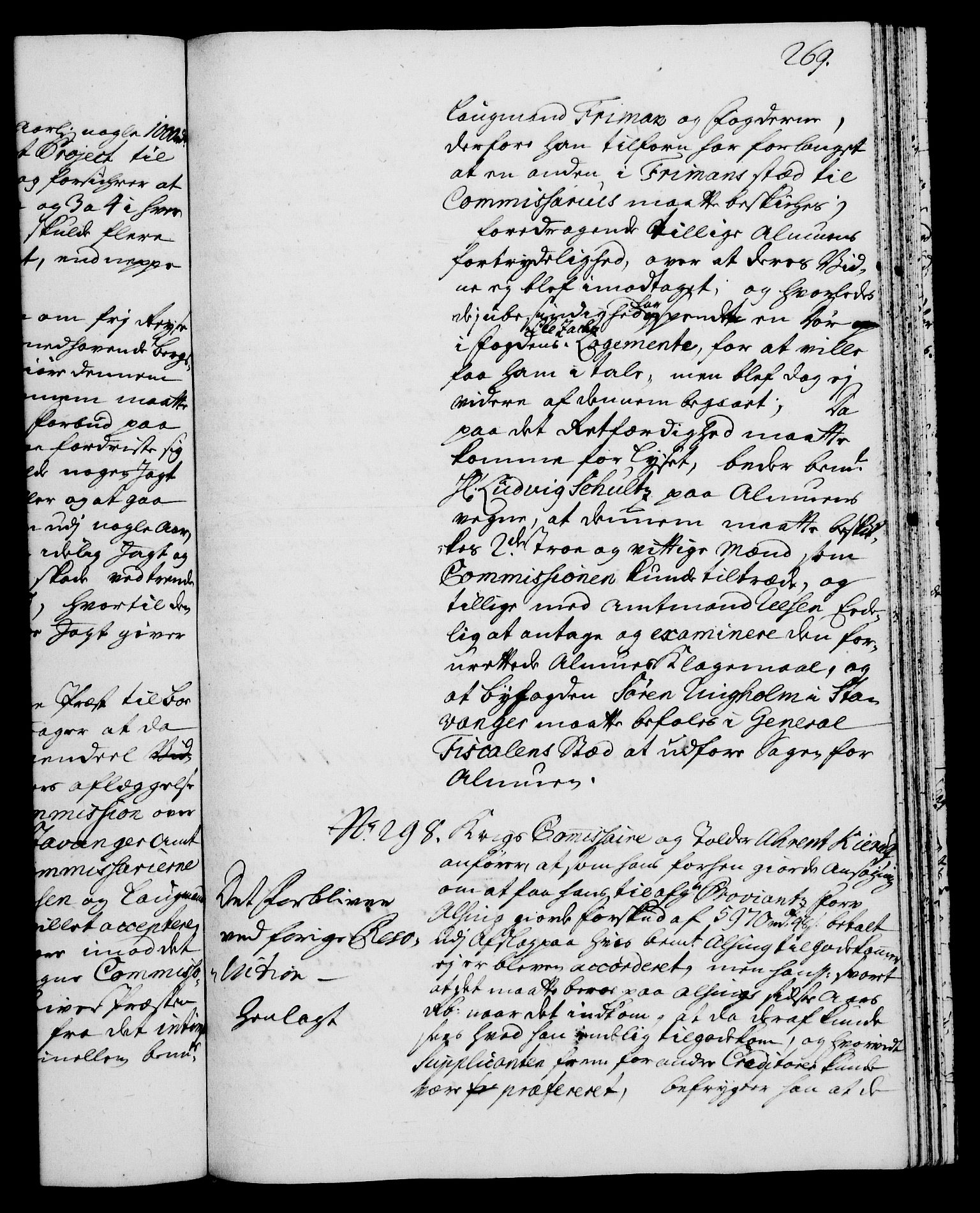 Rentekammeret, Kammerkanselliet, RA/EA-3111/G/Gh/Gha/L0013: Norsk ekstraktmemorialprotokoll (merket RK 53.58), 1731, p. 269