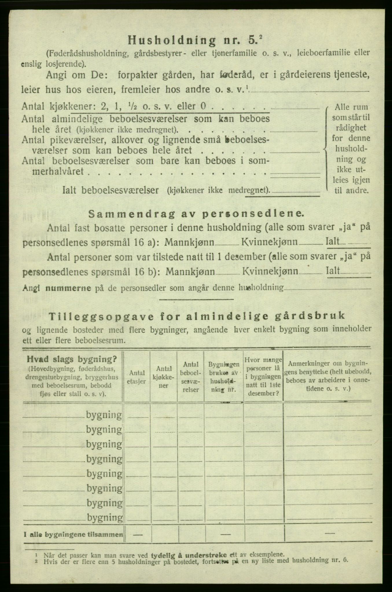 SAB, 1920 census for Varaldsøy, 1920, p. 287