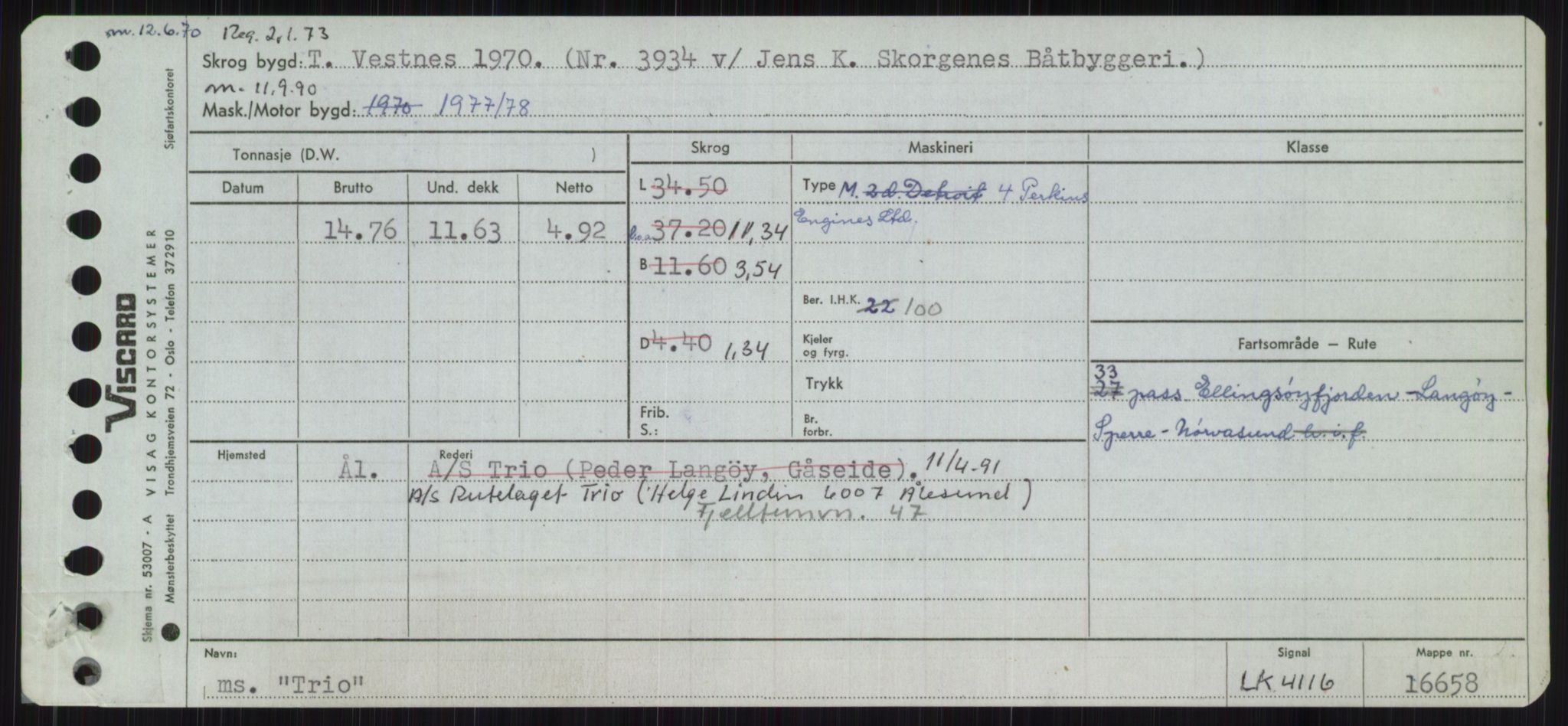 Sjøfartsdirektoratet med forløpere, Skipsmålingen, RA/S-1627/H/Ha/L0006/0001: Fartøy, Sver-Å / Fartøy, Sver-T, p. 675