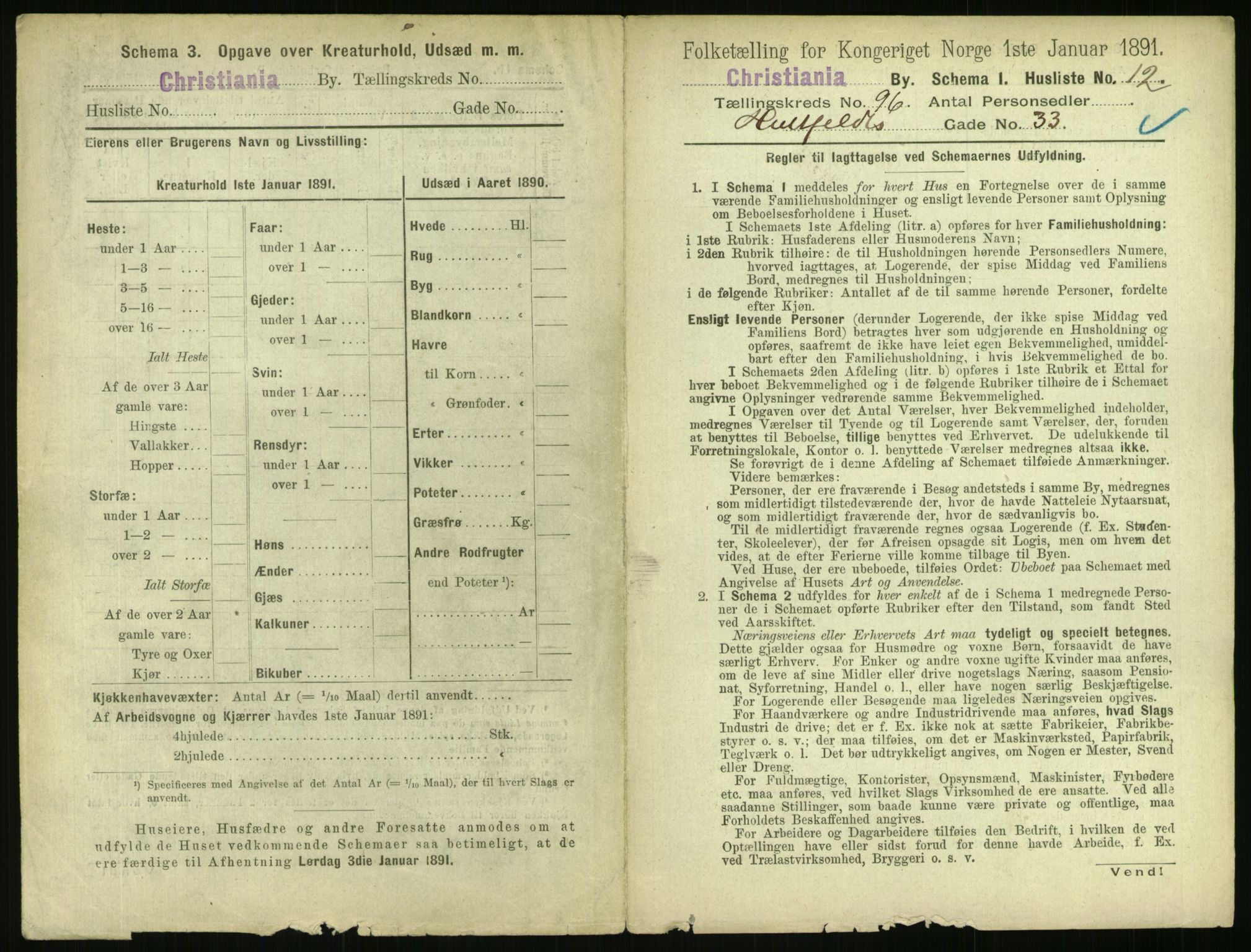 RA, 1891 census for 0301 Kristiania, 1891, p. 46537