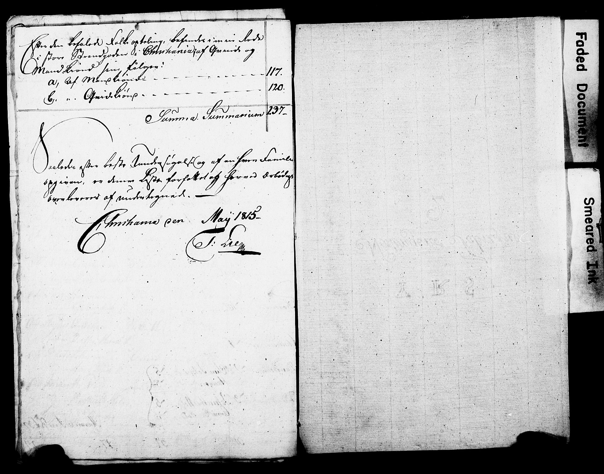 SAO, Census 1815 for Kristiania, 1815, p. 176