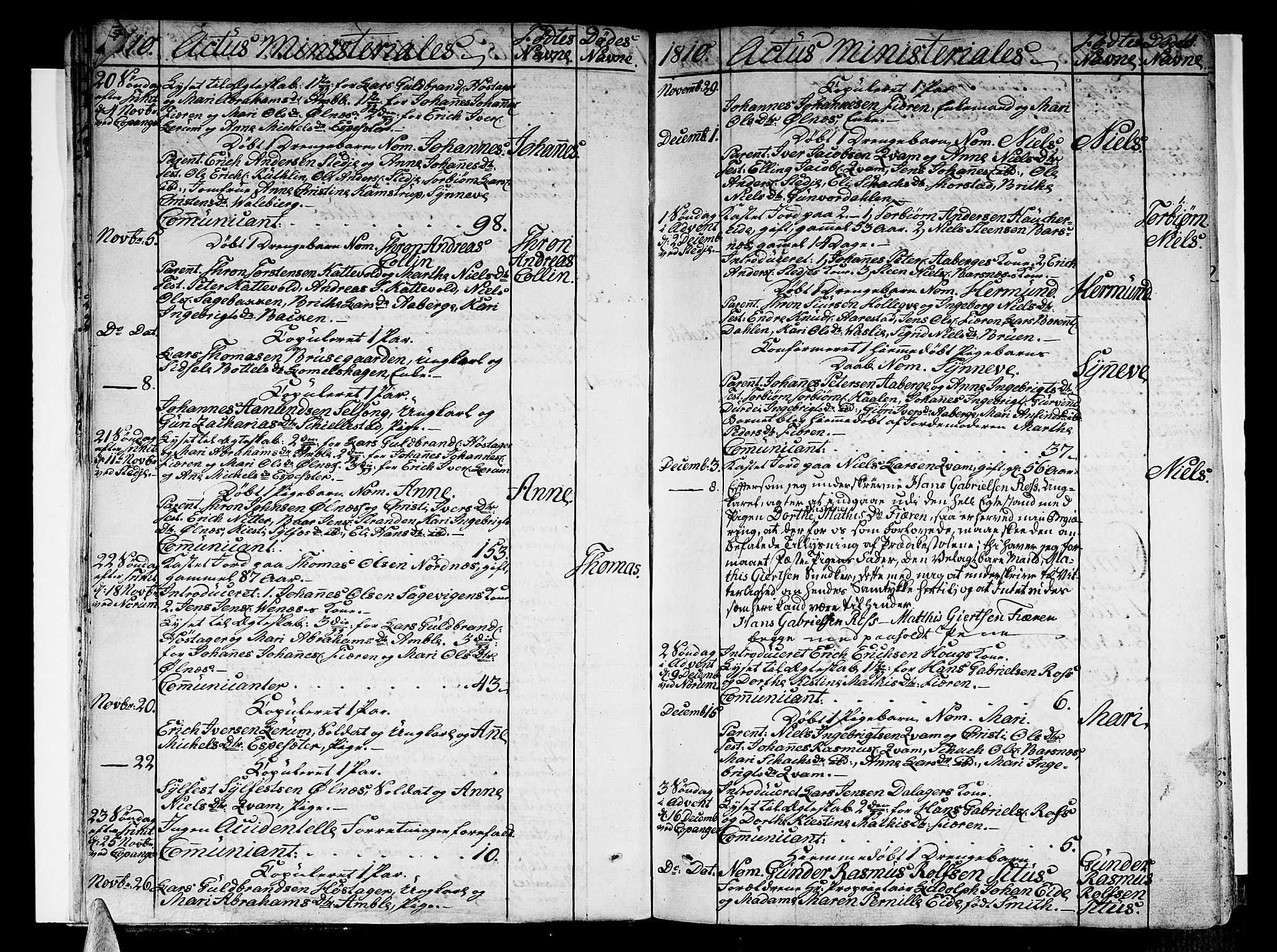 Sogndal sokneprestembete, SAB/A-81301/H/Haa/Haaa/L0009: Parish register (official) no. A 9, 1809-1821, p. 14