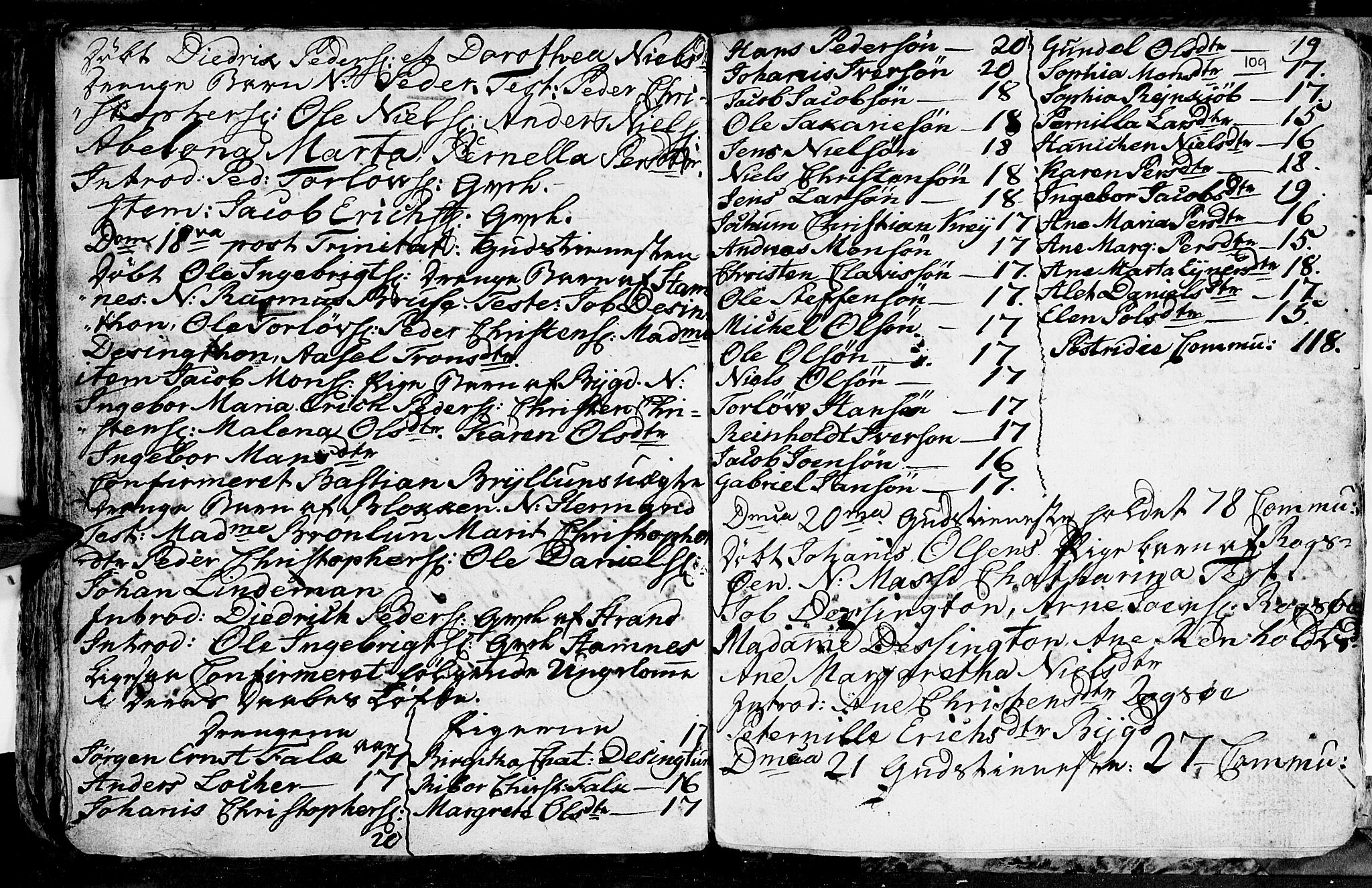 Ministerialprotokoller, klokkerbøker og fødselsregistre - Nordland, SAT/A-1459/895/L1366: Parish register (official) no. 895A01, 1730-1794, p. 109