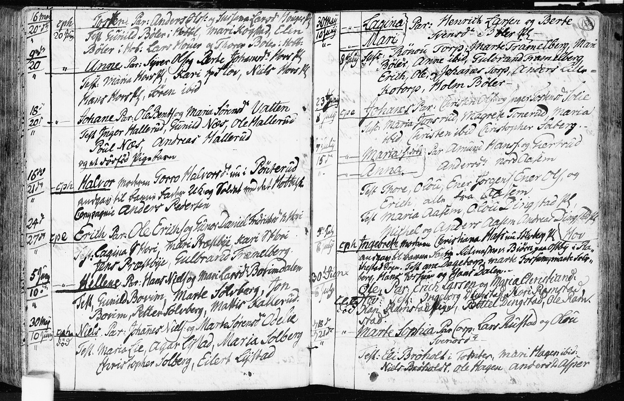 Spydeberg prestekontor Kirkebøker, AV/SAO-A-10924/F/Fa/L0003: Parish register (official) no. I 3, 1778-1814, p. 156