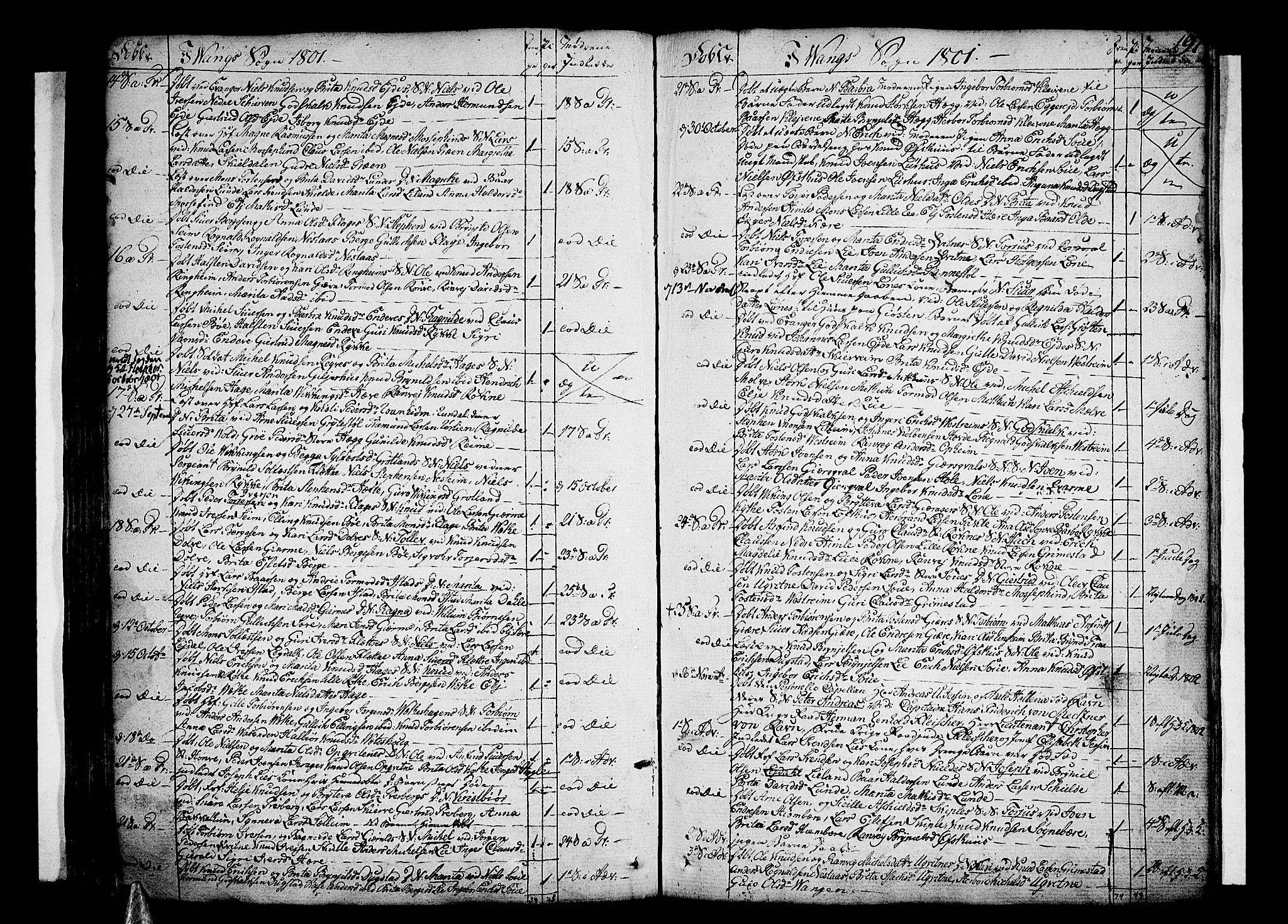Voss sokneprestembete, SAB/A-79001/H/Haa: Parish register (official) no. A 9, 1780-1810, p. 197