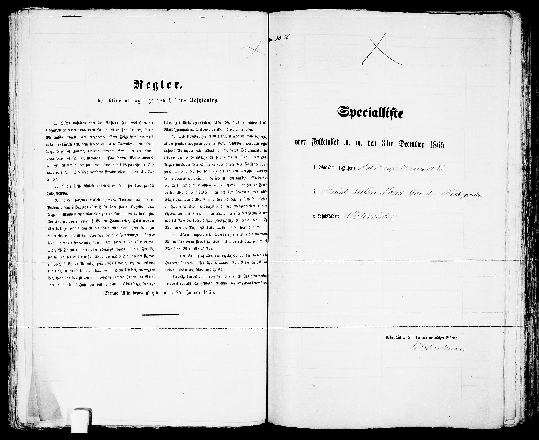 RA, 1865 census for Risør/Risør, 1865, p. 157