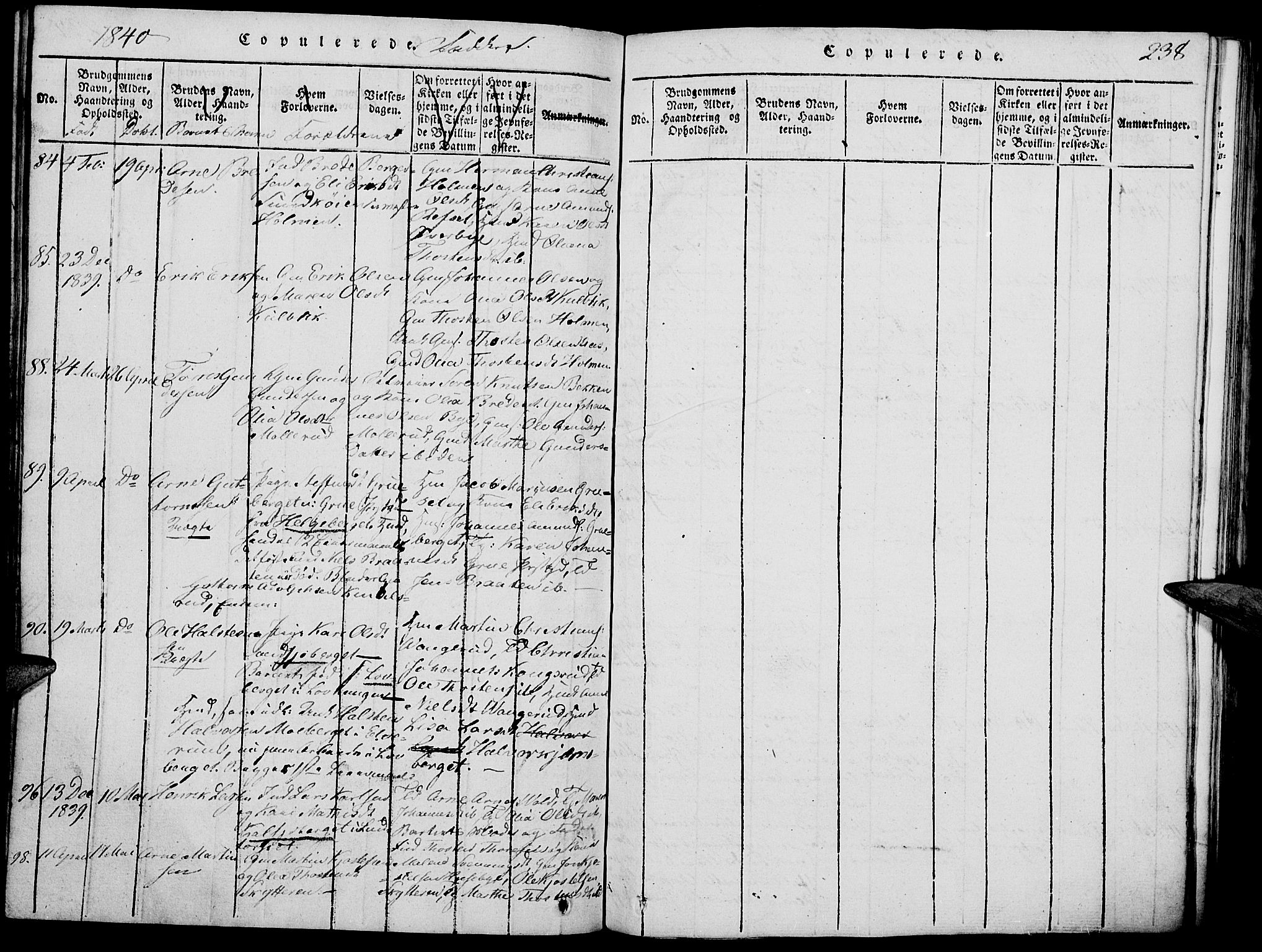 Grue prestekontor, AV/SAH-PREST-036/H/Ha/Hab/L0002: Parish register (copy) no. 2, 1815-1841, p. 238