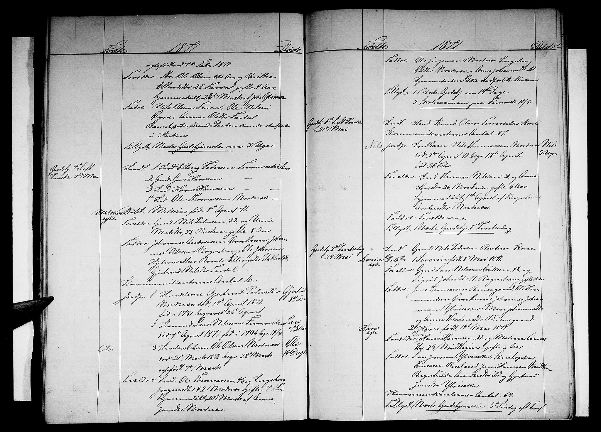 Sogndal sokneprestembete, AV/SAB-A-81301/H/Hab/Habc/L0001: Parish register (copy) no. C 1, 1868-1883, p. 17