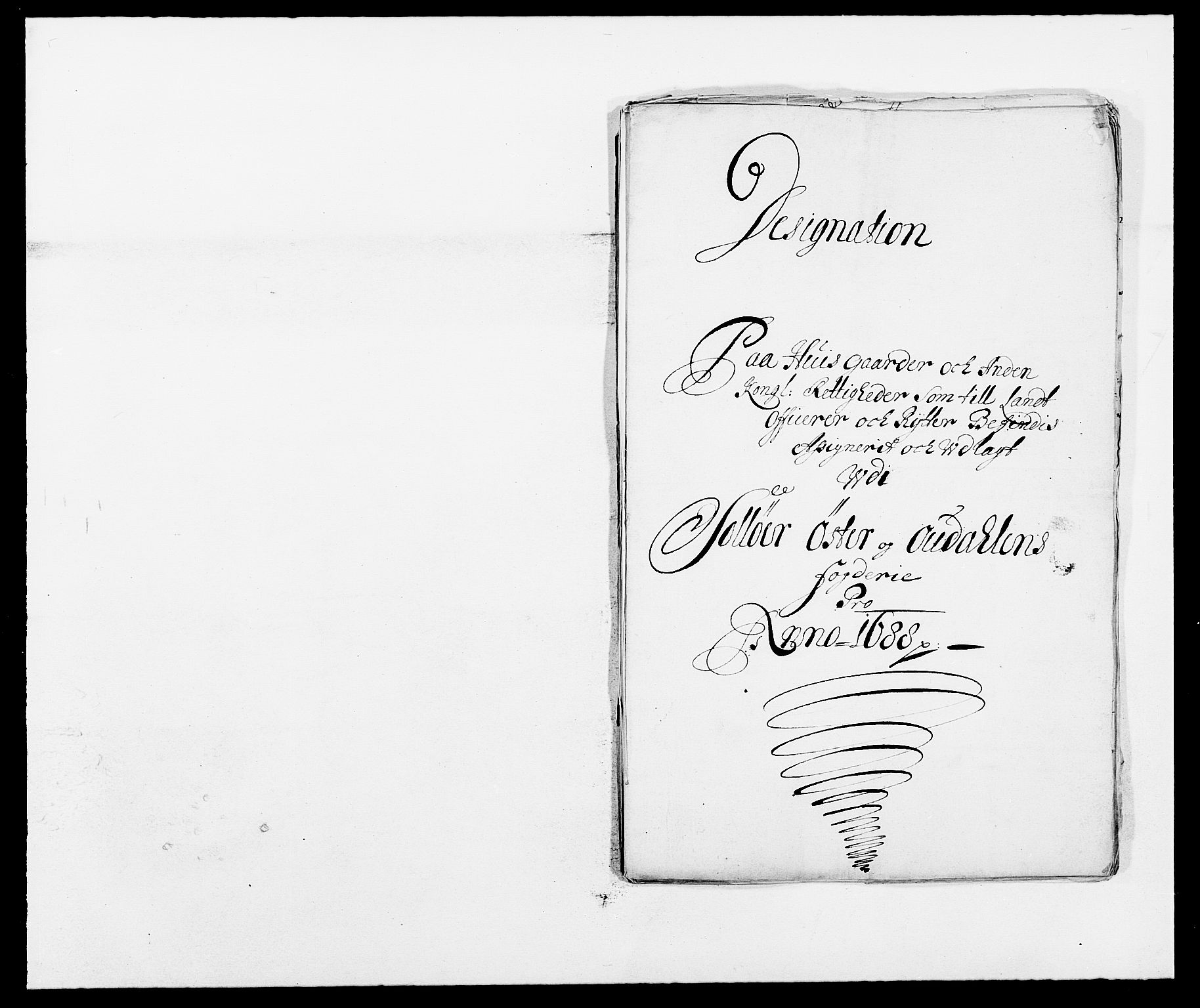 Rentekammeret inntil 1814, Reviderte regnskaper, Fogderegnskap, RA/EA-4092/R13/L0825: Fogderegnskap Solør, Odal og Østerdal, 1688, p. 259