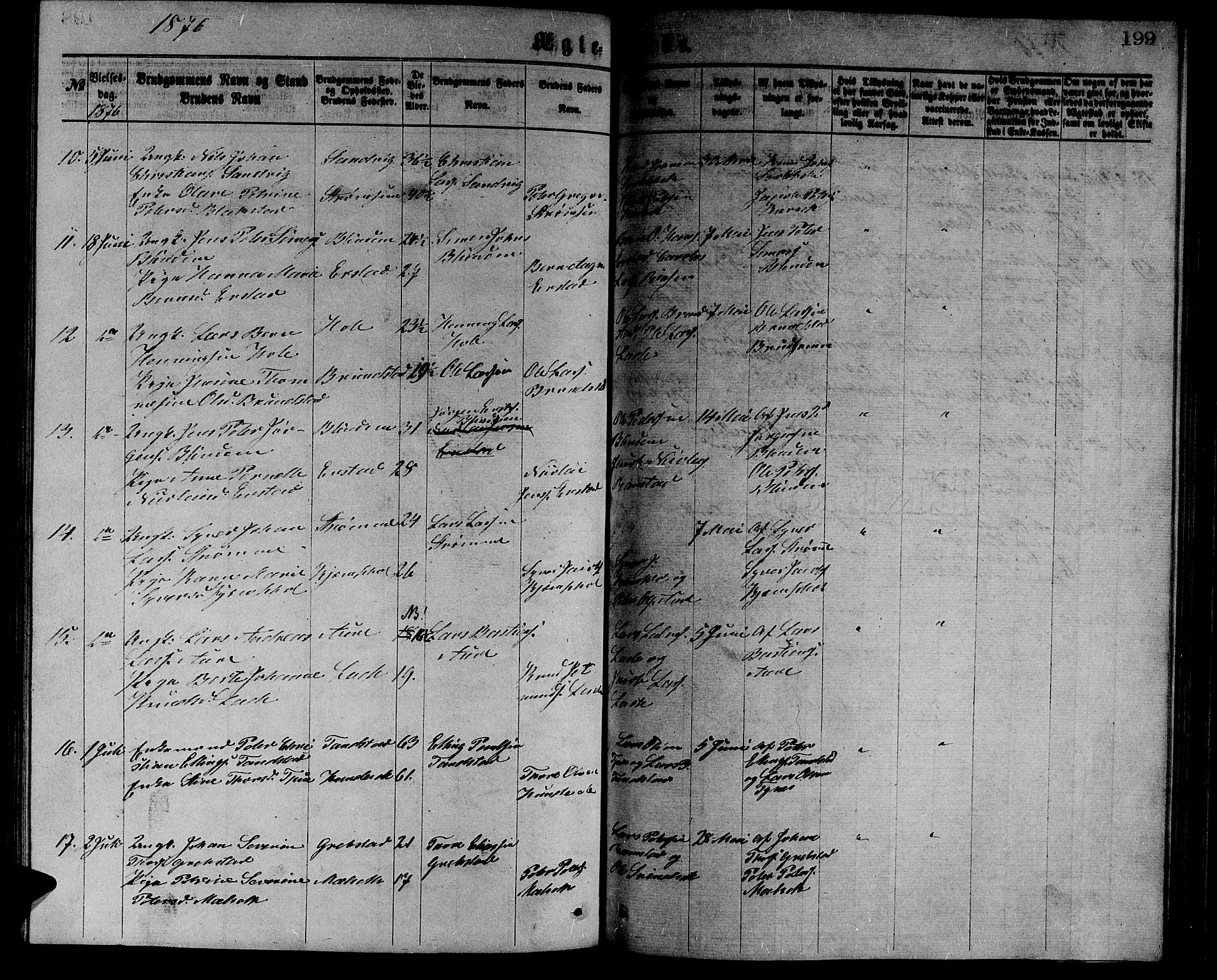 Ministerialprotokoller, klokkerbøker og fødselsregistre - Møre og Romsdal, AV/SAT-A-1454/523/L0338: Parish register (copy) no. 523C01, 1865-1877, p. 199