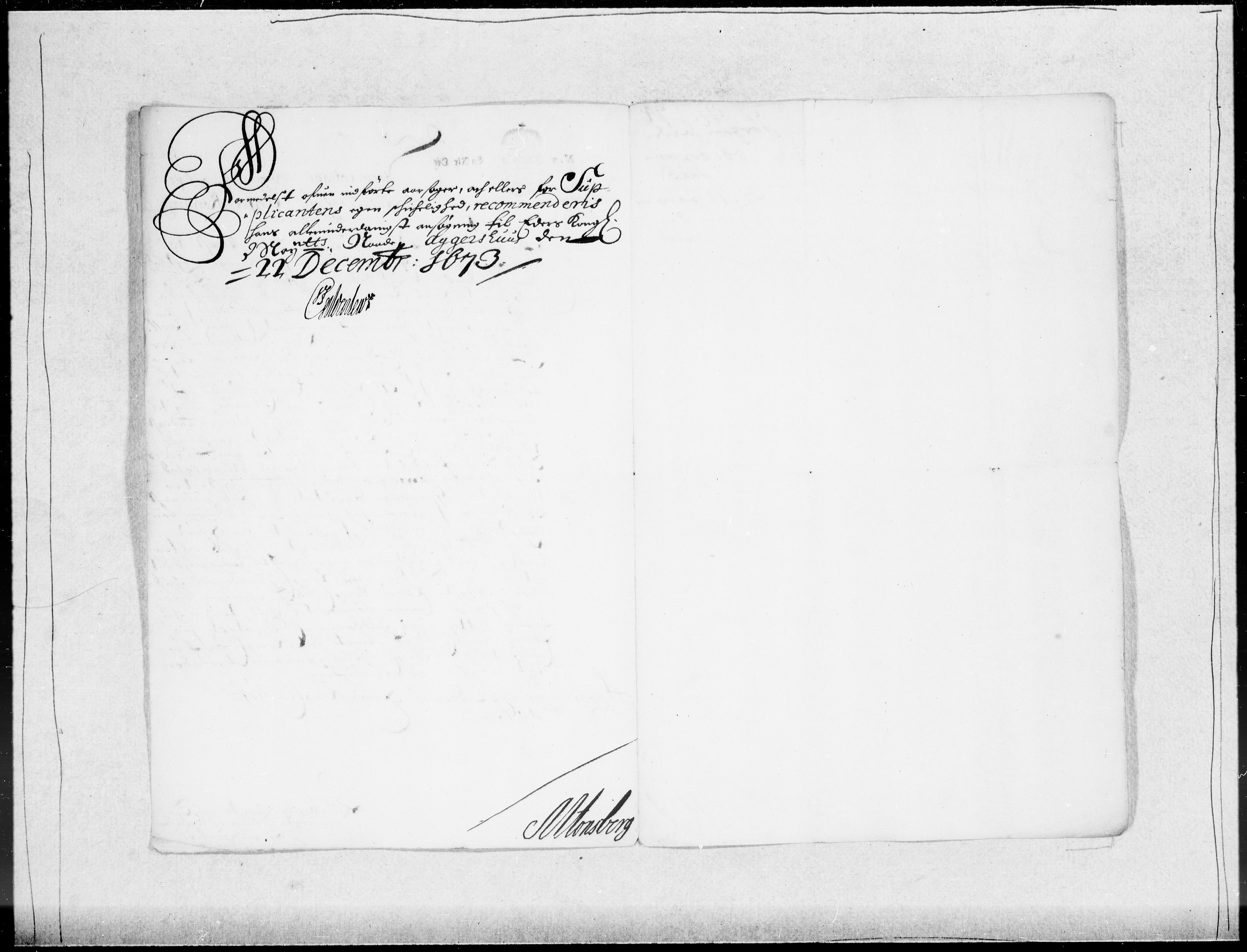 Danske Kanselli 1572-1799, AV/RA-EA-3023/F/Fc/Fcc/Fcca/L0032: Norske innlegg 1572-1799, 1674-1680, p. 3