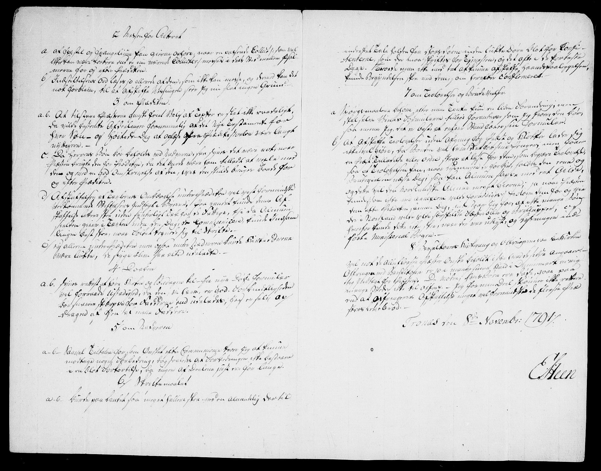 Danske Kanselli, Skapsaker, RA/EA-4061/F/L0127: Skap 16, pakke 76 III-76 V, 1791, p. 457