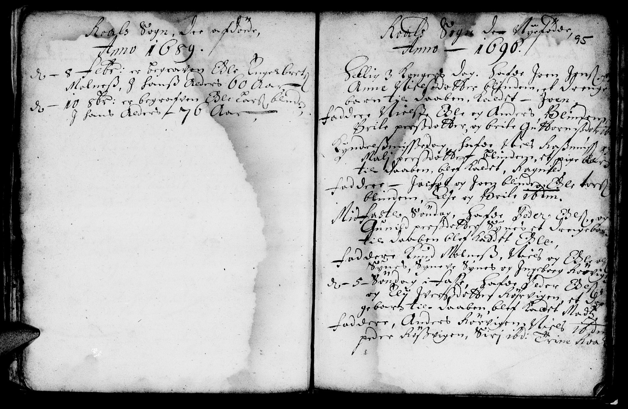 Ministerialprotokoller, klokkerbøker og fødselsregistre - Møre og Romsdal, SAT/A-1454/536/L0492: Parish register (official) no. 536A01 /2, 1689-1738, p. 95