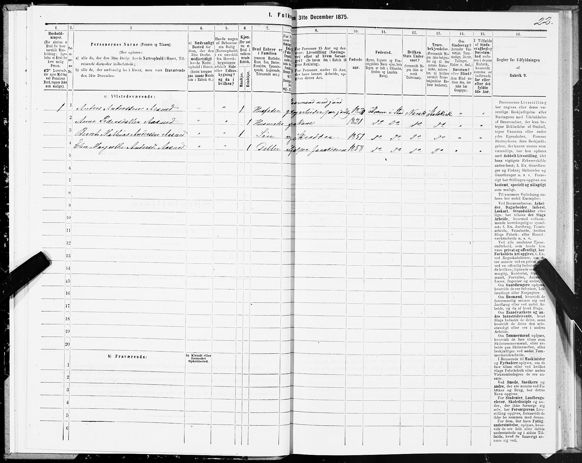 SAT, 1875 census for 1734P Stod, 1875, p. 2022