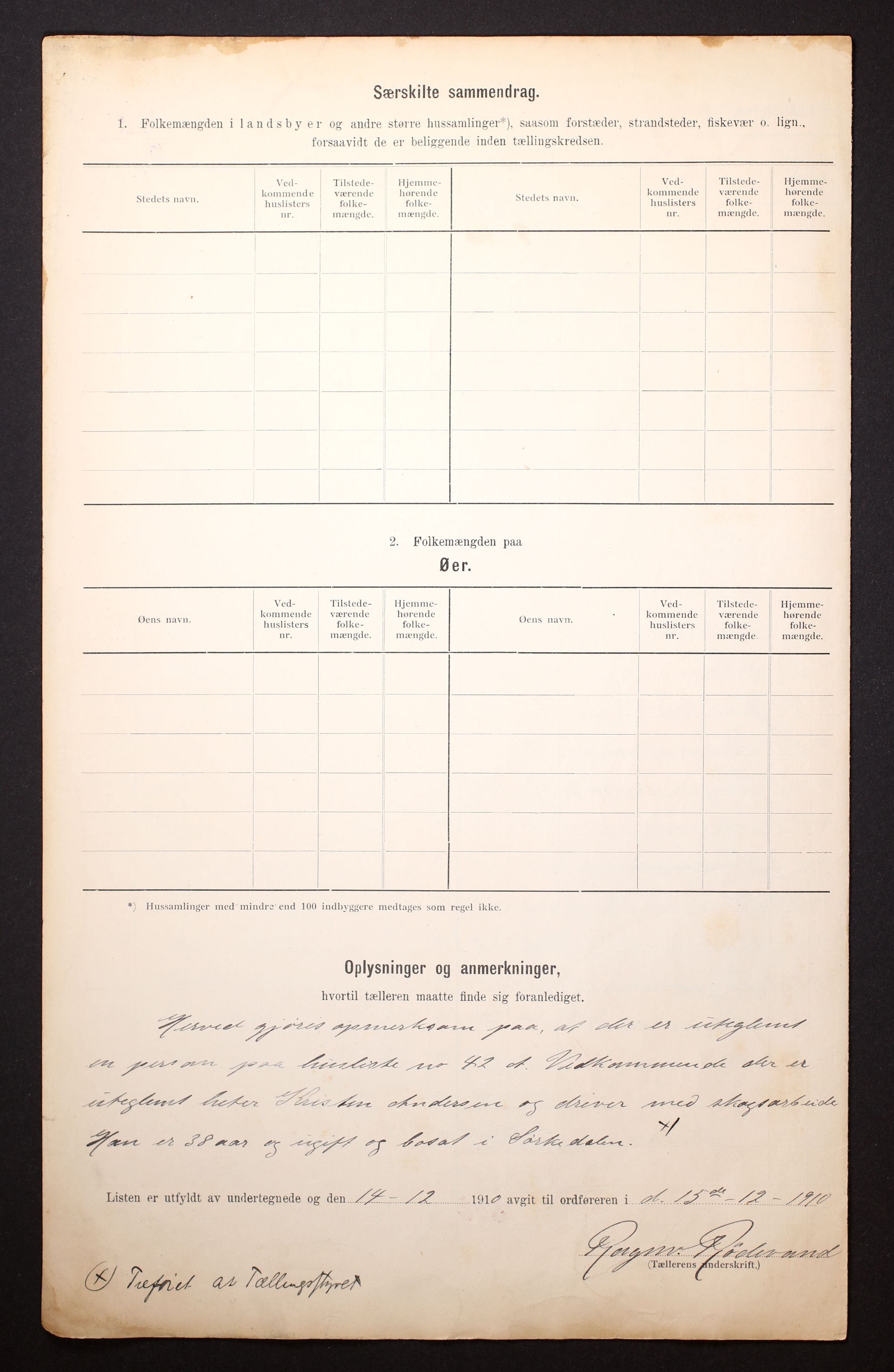 RA, 1910 census for Aker, 1910, p. 8