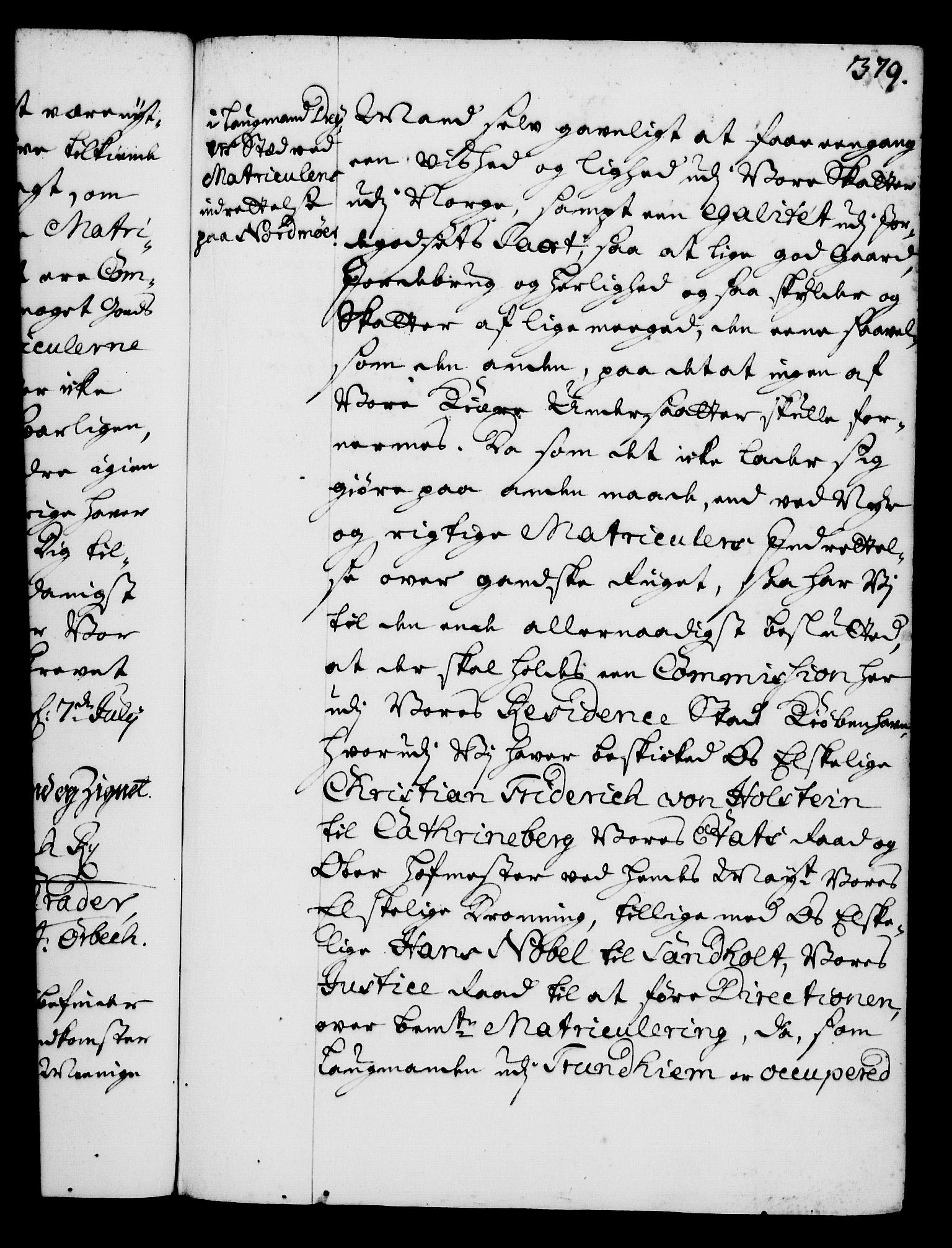 Rentekammeret, Kammerkanselliet, AV/RA-EA-3111/G/Gg/Gga/L0001: Norsk ekspedisjonsprotokoll med register (merket RK 53.1), 1720-1723, p. 379