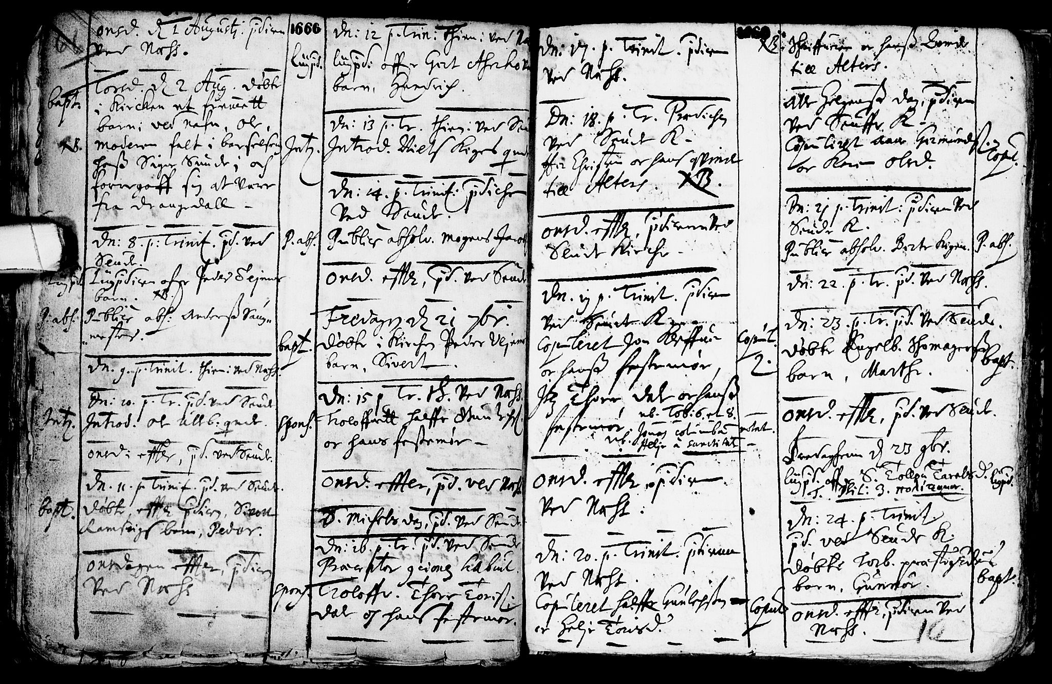 Sauherad kirkebøker, AV/SAKO-A-298/F/Fa/L0001: Parish register (official) no. I 1, 1649-1681