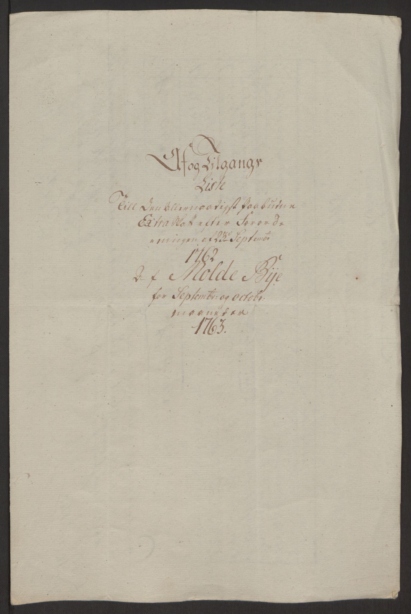 Rentekammeret inntil 1814, Reviderte regnskaper, Byregnskaper, AV/RA-EA-4066/R/Rq/L0487/0004: [Q1] Kontribusjonsregnskap / Ekstraskatt, 1762-1772, p. 52