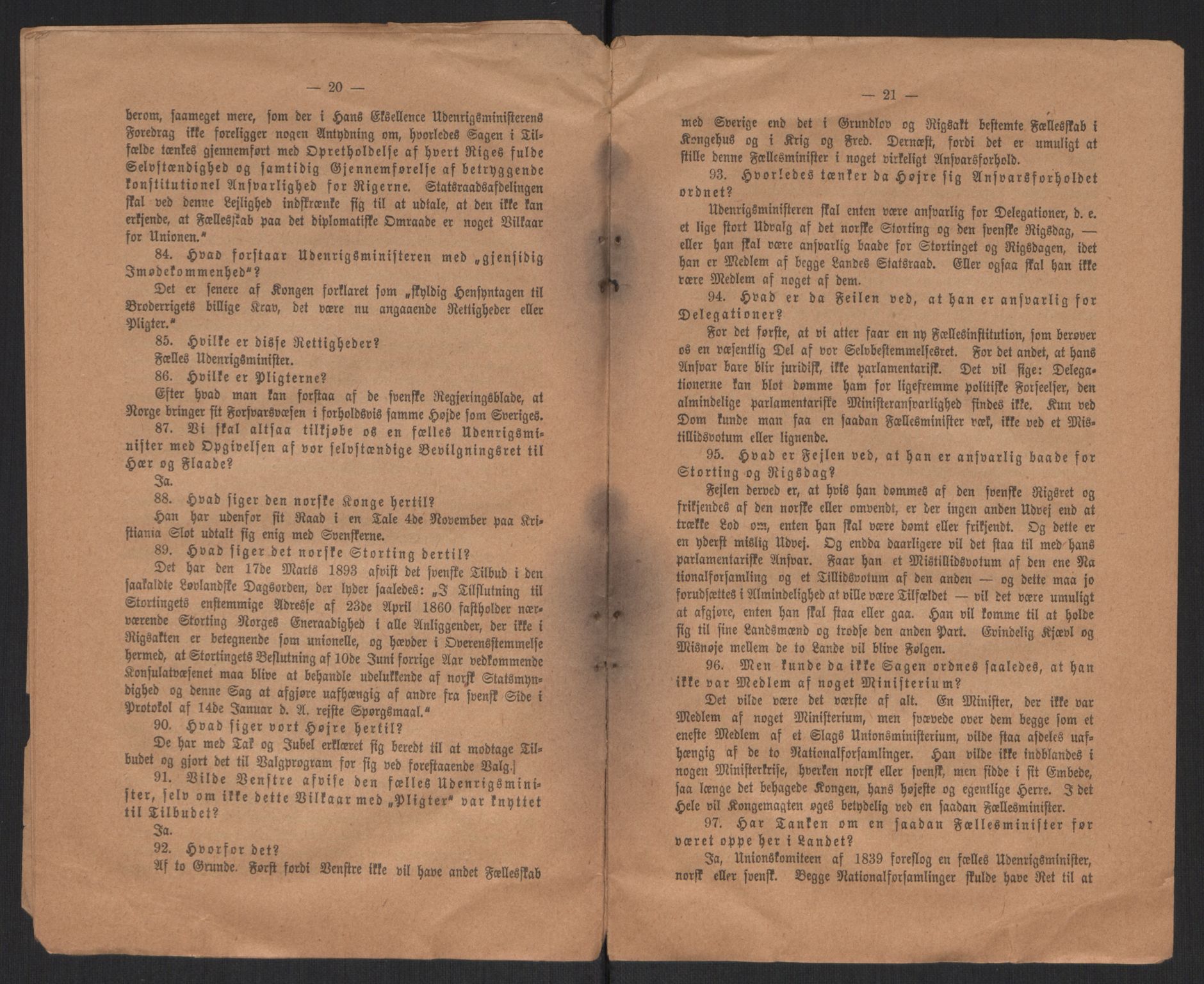 Venstres Hovedorganisasjon, AV/RA-PA-0876/X/L0001: De eldste skrifter, 1860-1936, p. 613