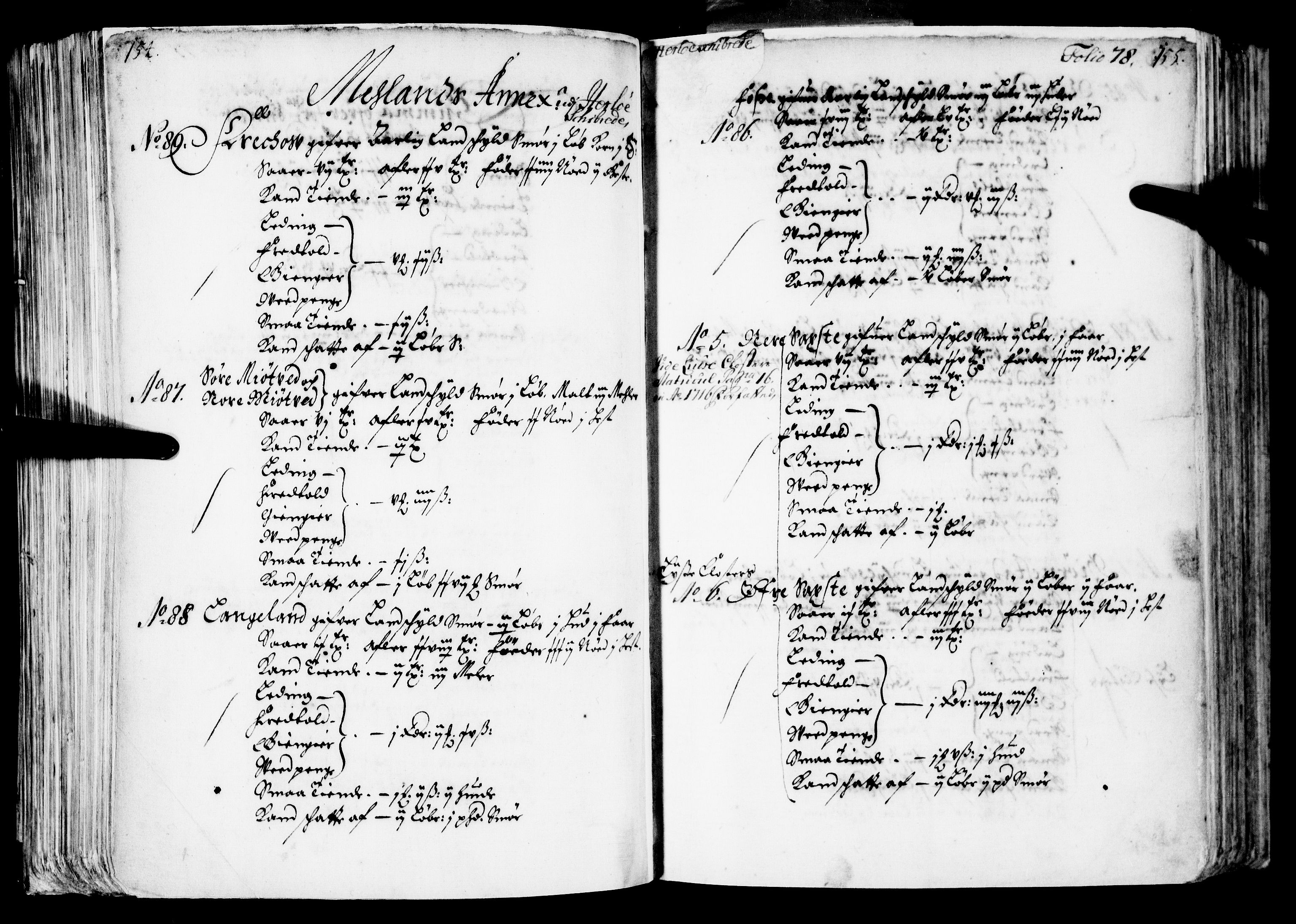 Rentekammeret inntil 1814, Realistisk ordnet avdeling, AV/RA-EA-4070/N/Nb/Nba/L0039: Nordhordland fogderi, 1667, p. 77b-78a