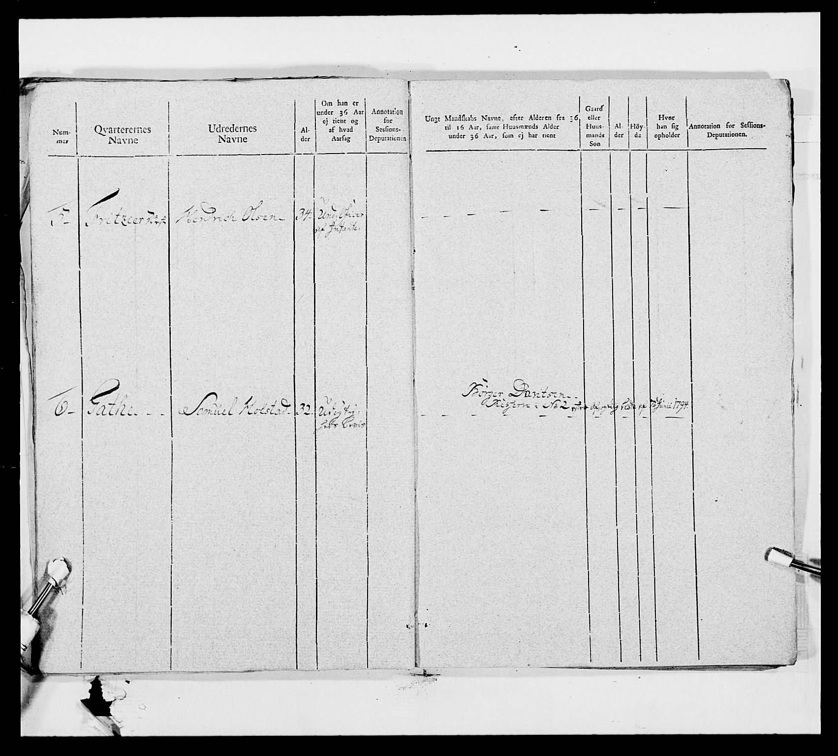 Generalitets- og kommissariatskollegiet, Det kongelige norske kommissariatskollegium, AV/RA-EA-5420/E/Eh/L0011: Smålenske dragonregiment, 1795-1807, p. 294