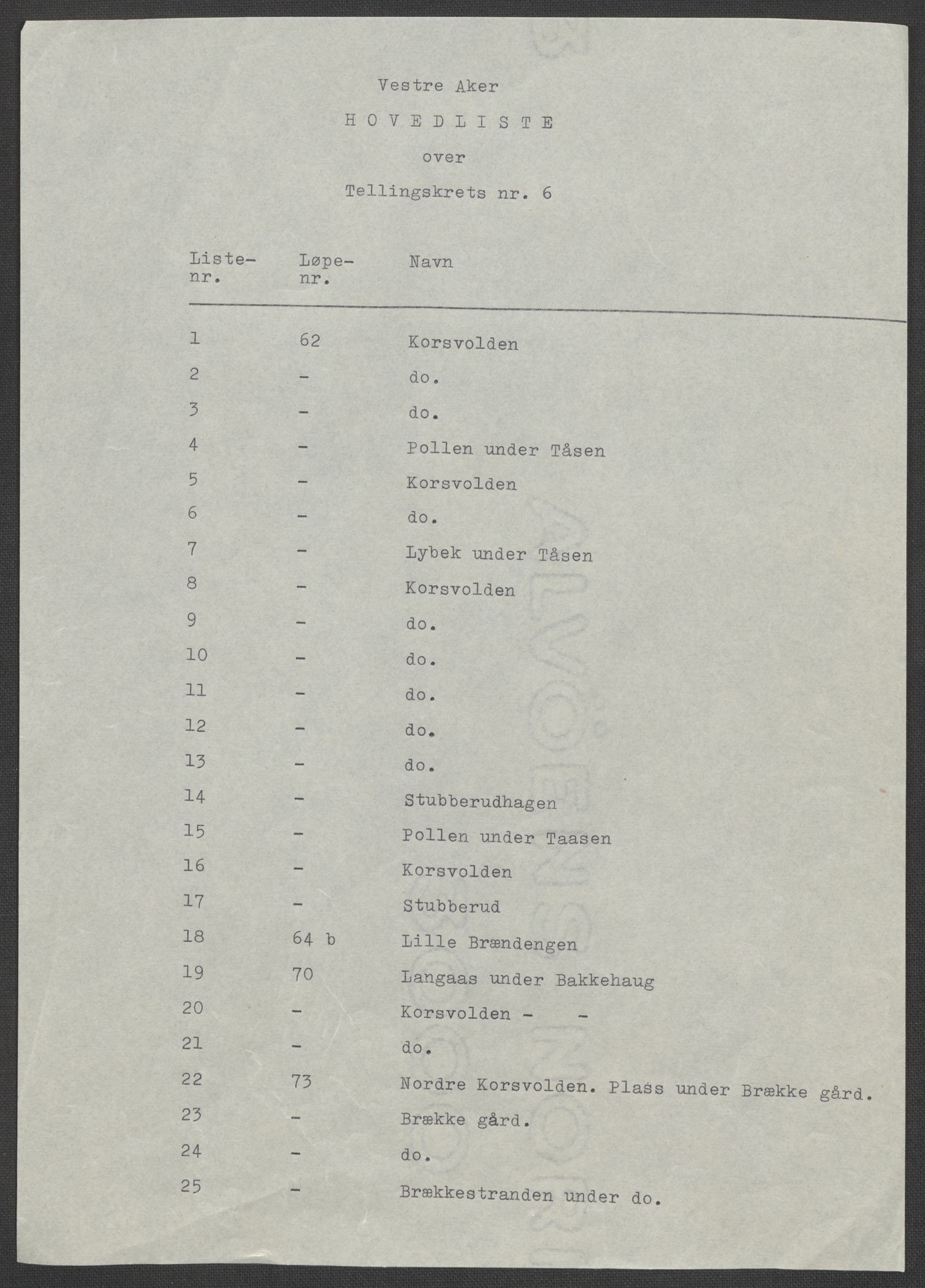 RA, 1875 census for 0218aP Vestre Aker, 1875, p. 114