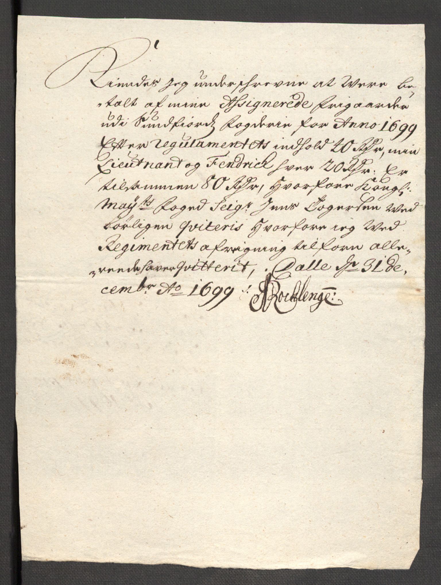 Rentekammeret inntil 1814, Reviderte regnskaper, Fogderegnskap, RA/EA-4092/R53/L3424: Fogderegnskap Sunn- og Nordfjord, 1699, p. 332