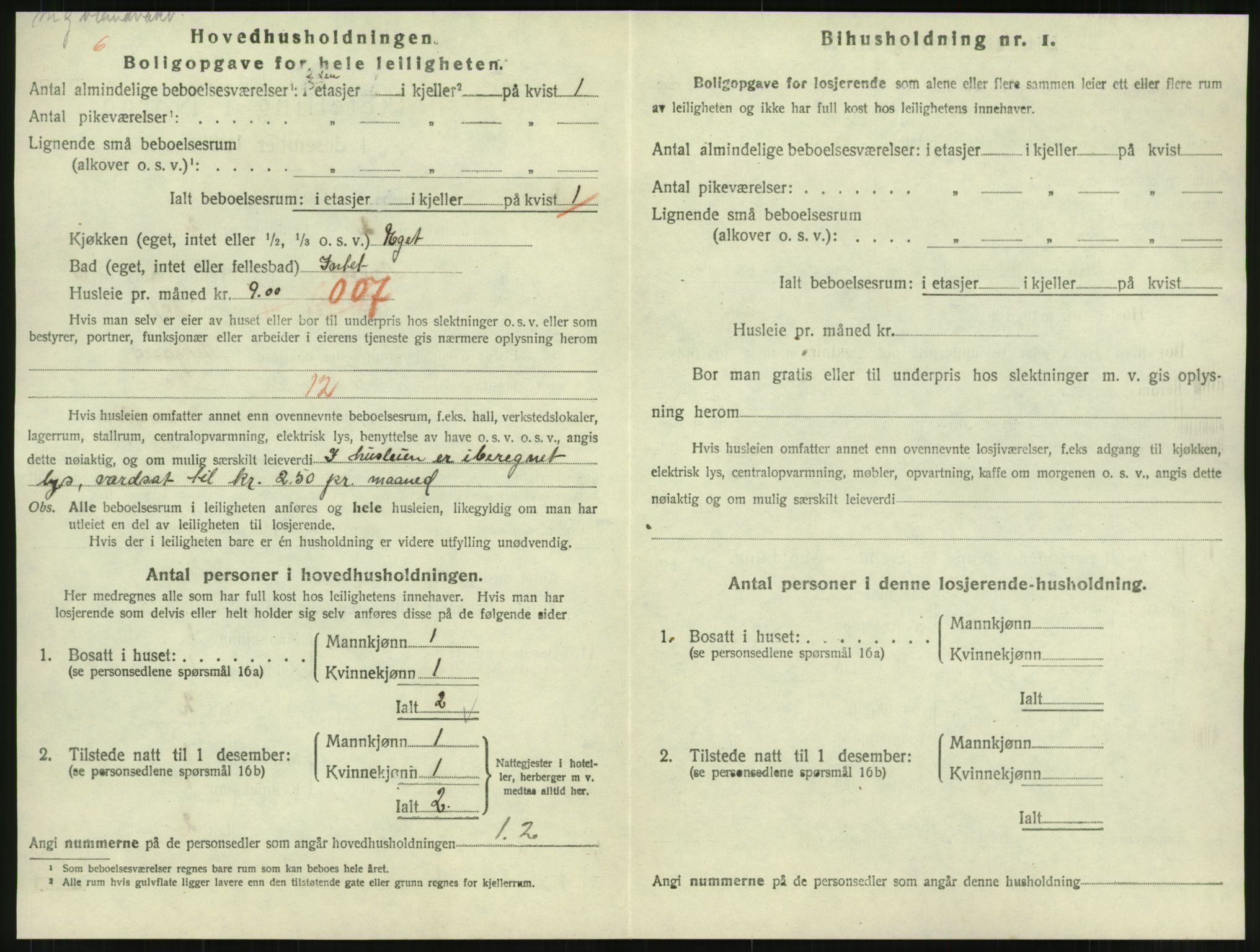 SAT, 1920 census for Namsos, 1920, p. 1776