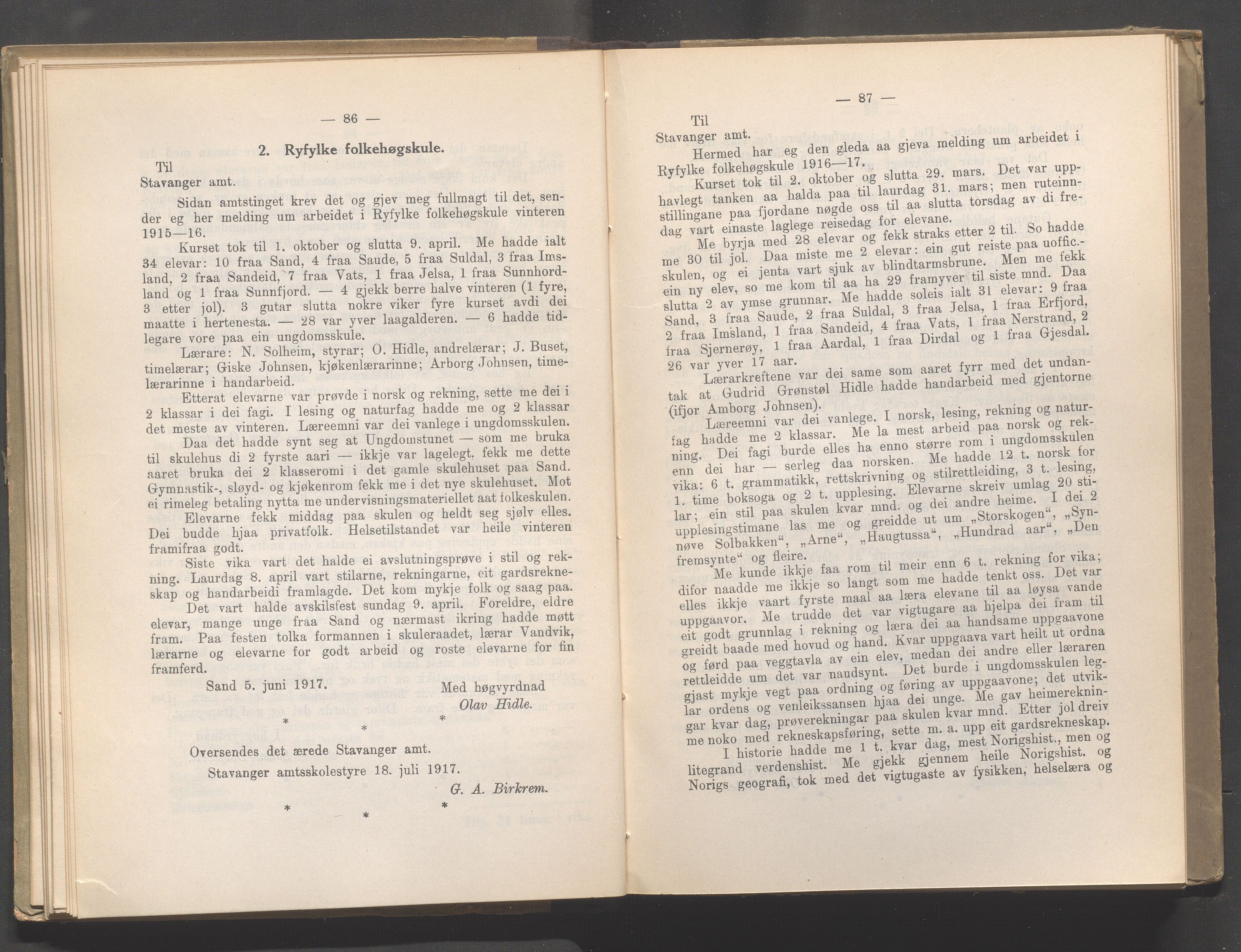 Rogaland fylkeskommune - Fylkesrådmannen , IKAR/A-900/A, 1918, p. 49