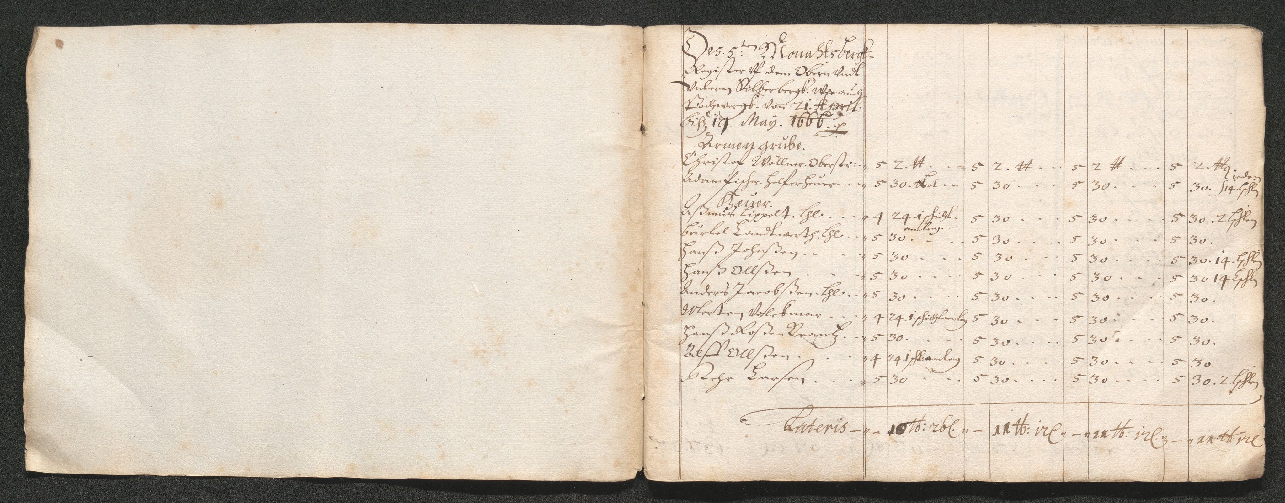 Kongsberg Sølvverk 1623-1816, AV/SAKO-EA-3135/001/D/Dc/Dcd/L0039: Utgiftsregnskap for gruver m.m., 1666, p. 526