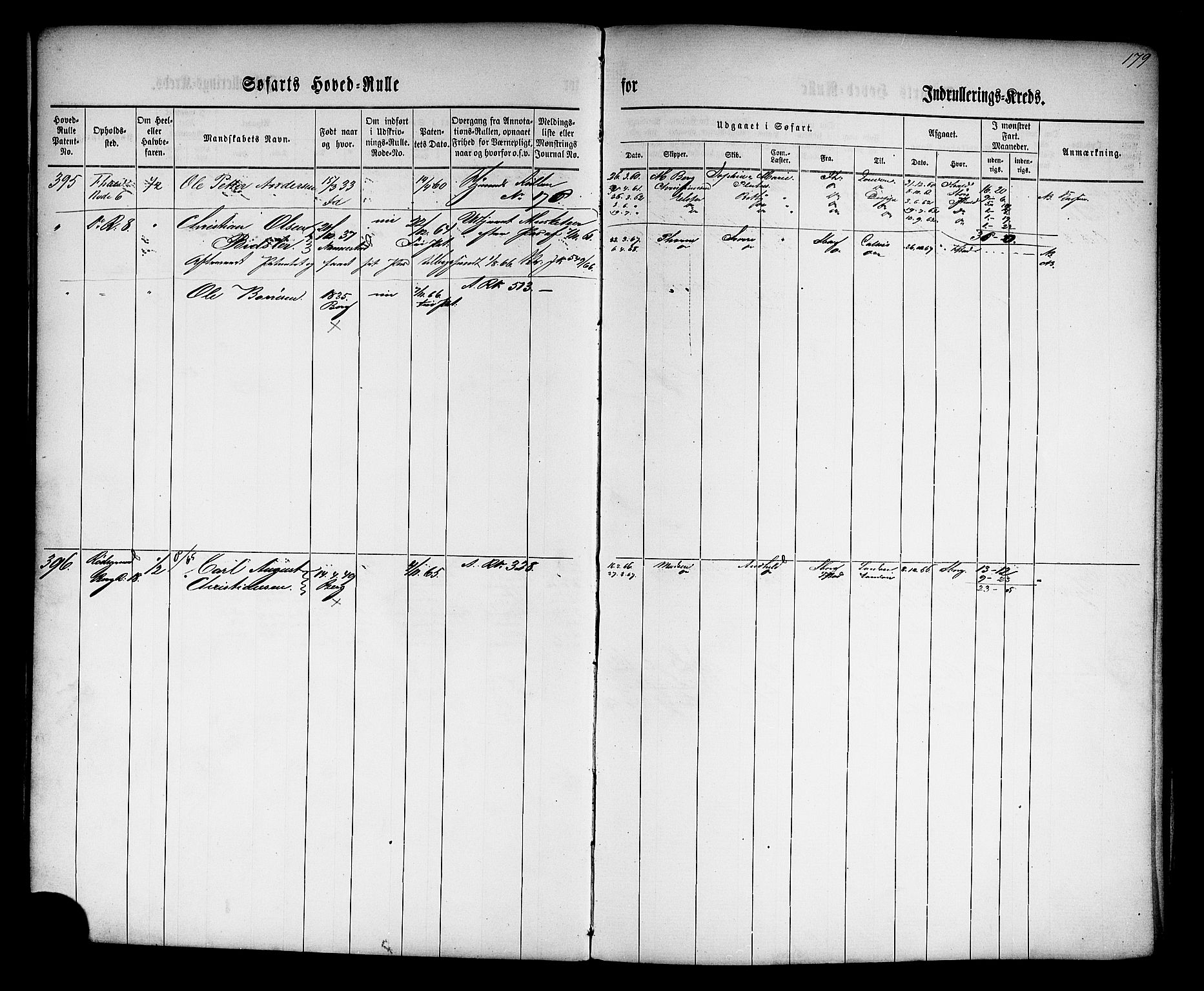 Halden mønstringskontor, AV/SAO-A-10569a/F/Fc/Fcb/L0001: Hovedrulle, 1860, p. 181