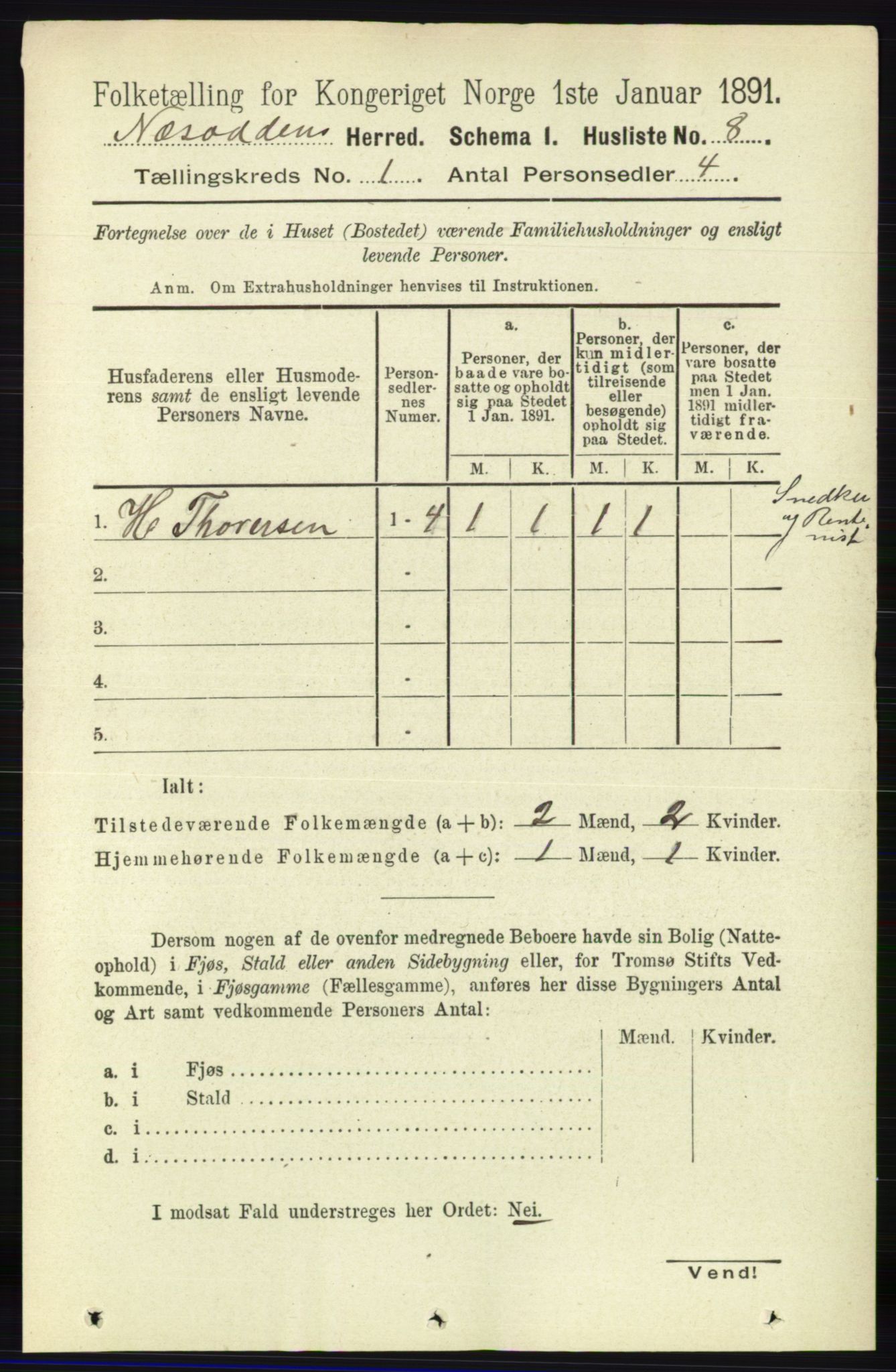 RA, 1891 census for 0216 Nesodden, 1891, p. 24
