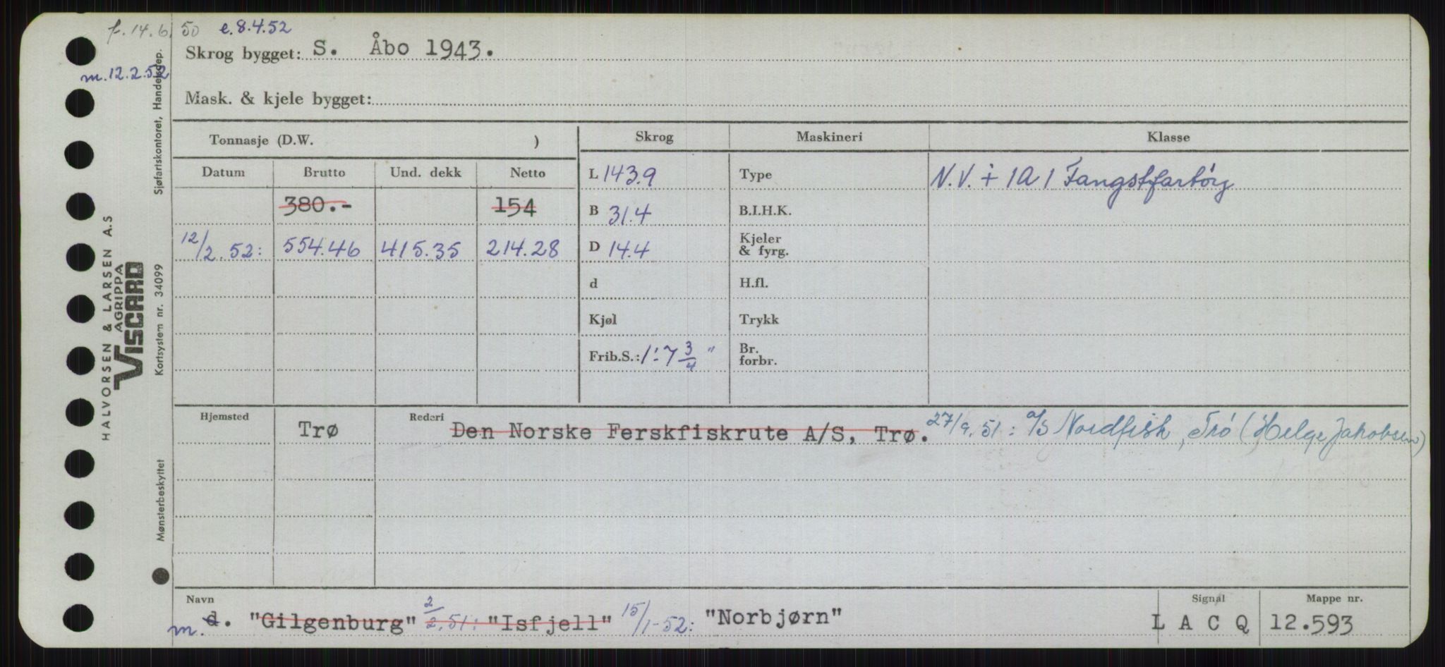 Sjøfartsdirektoratet med forløpere, Skipsmålingen, AV/RA-S-1627/H/Hb/L0003: Fartøy, I-N, p. 413