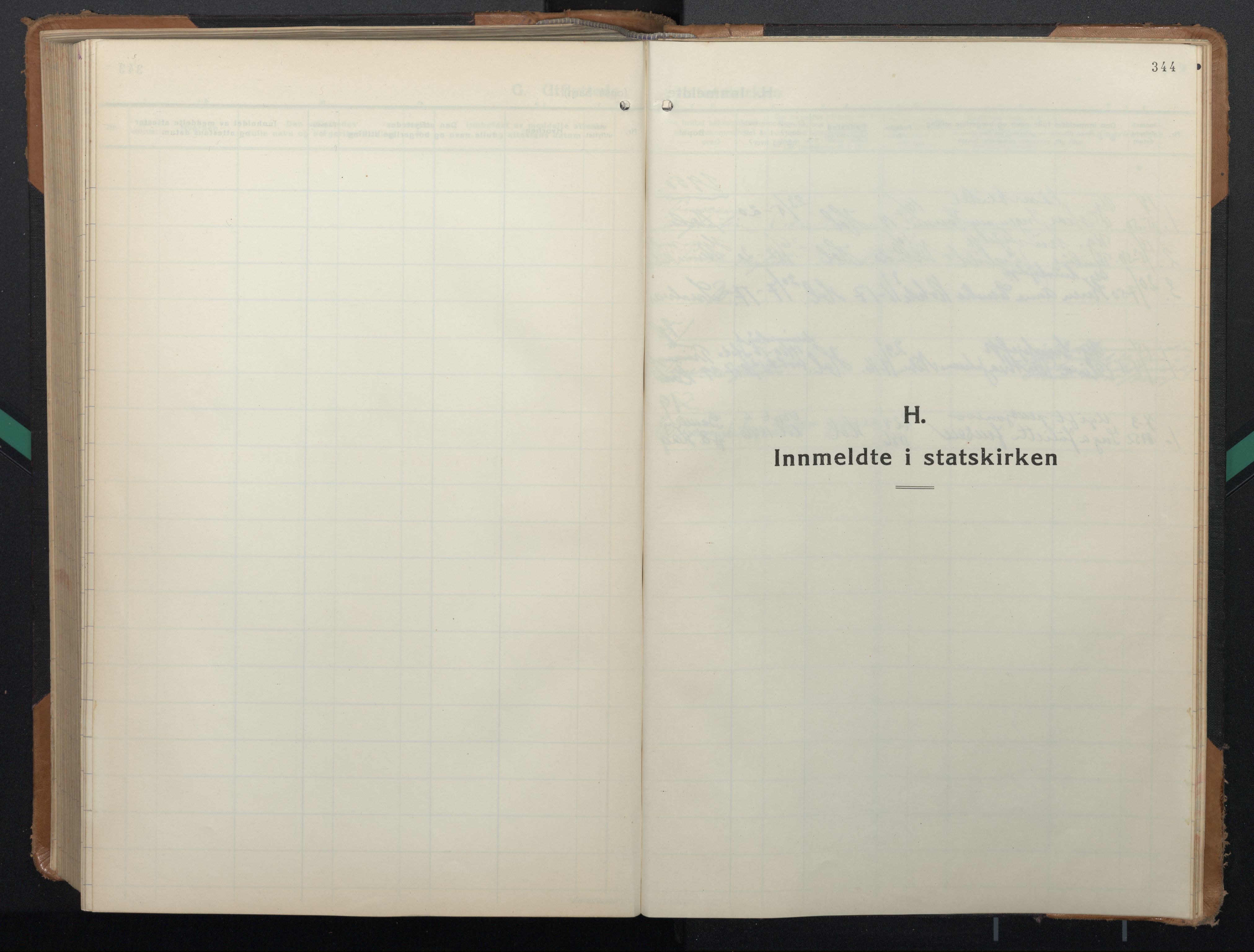 Ministerialprotokoller, klokkerbøker og fødselsregistre - Nordland, SAT/A-1459/882/L1184: Parish register (copy) no. 882C02, 1932-1951, p. 344