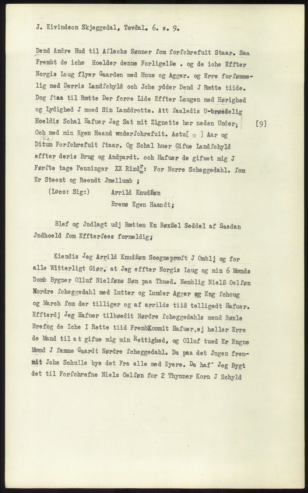 Samlinger til kildeutgivelse, Diplomavskriftsamlingen, AV/RA-EA-4053/H/Ha, p. 2097